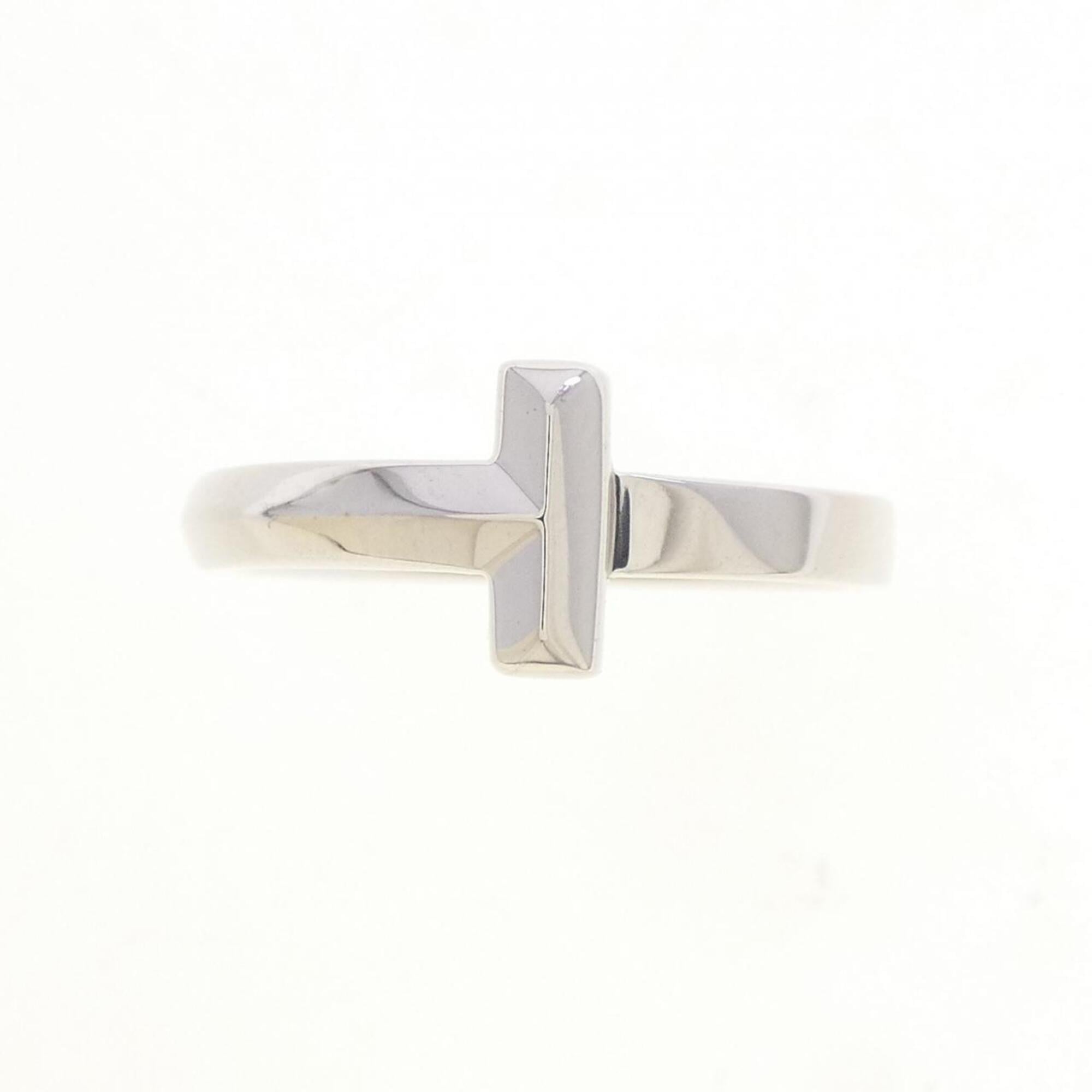 Tiffany White Gold (18K) Band Ring (Pre-Owned)