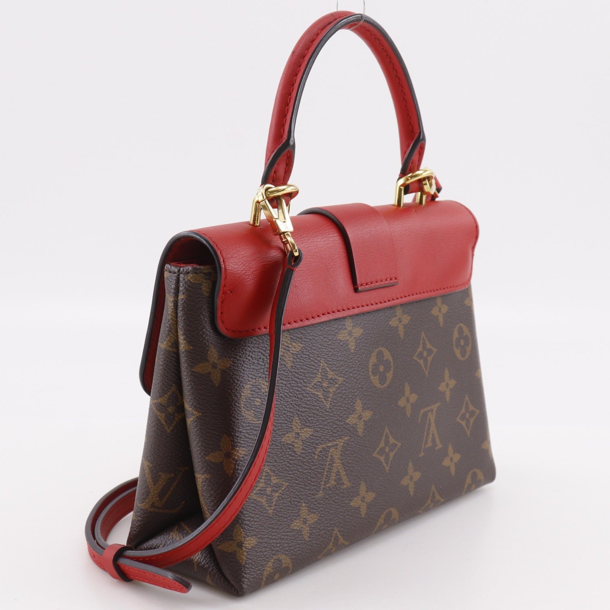 Louis Vuitton Brown Coquelicots Monogram Monogram Handbag (Pre-Owned)