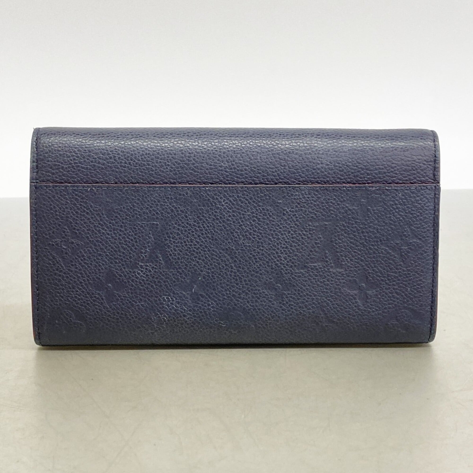 Louis Vuitton Marine Rouge Long Wallet (Bi-Fold) (Pre-Owned)