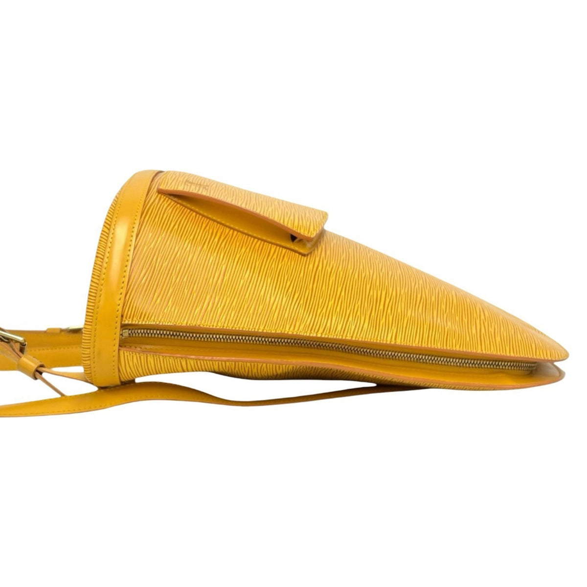 Louis Vuitton Yellow Leather Backpack (Pre-Owned)