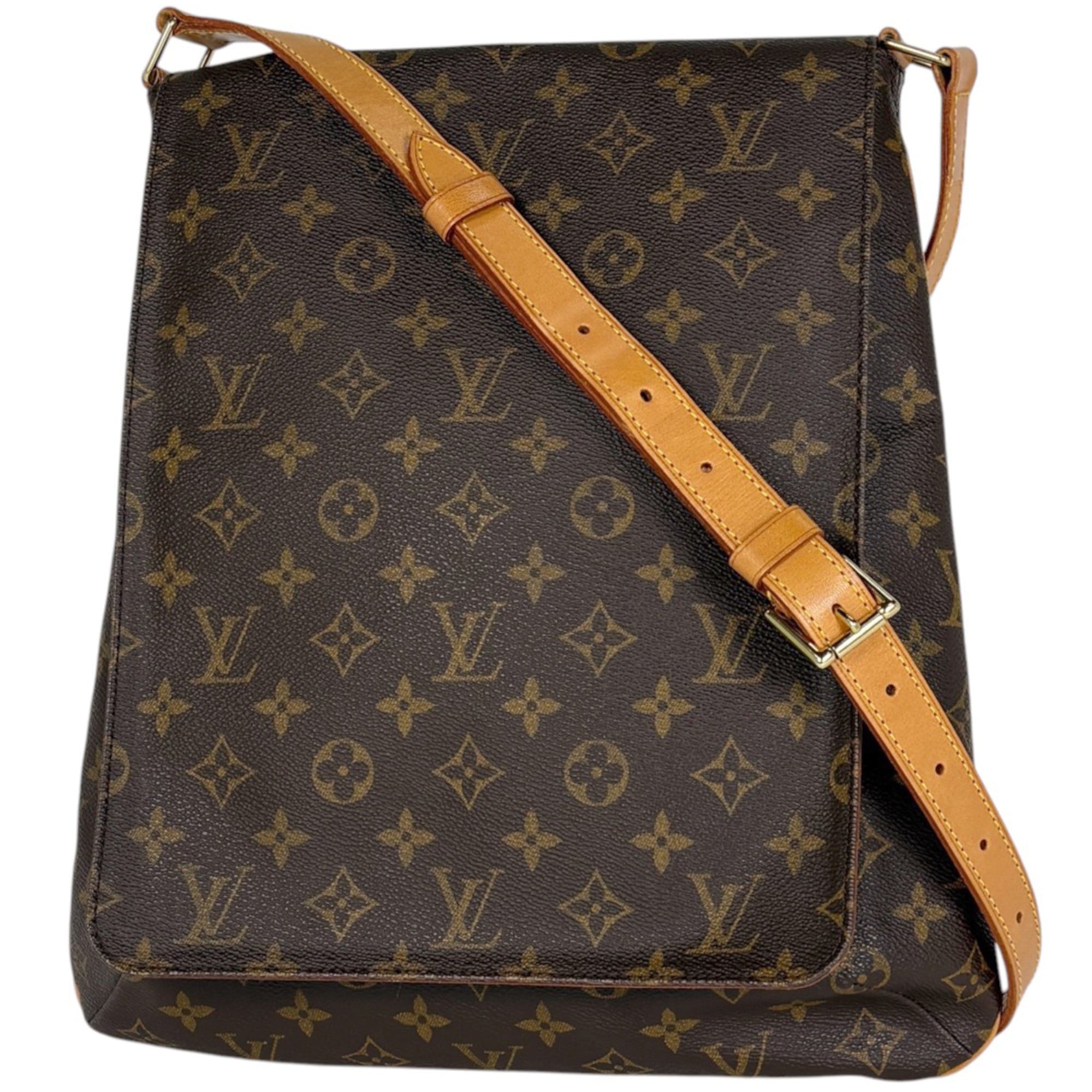 Louis Vuitton Brown Monogram Monogram Shoulder Bag (Pre-Owned)