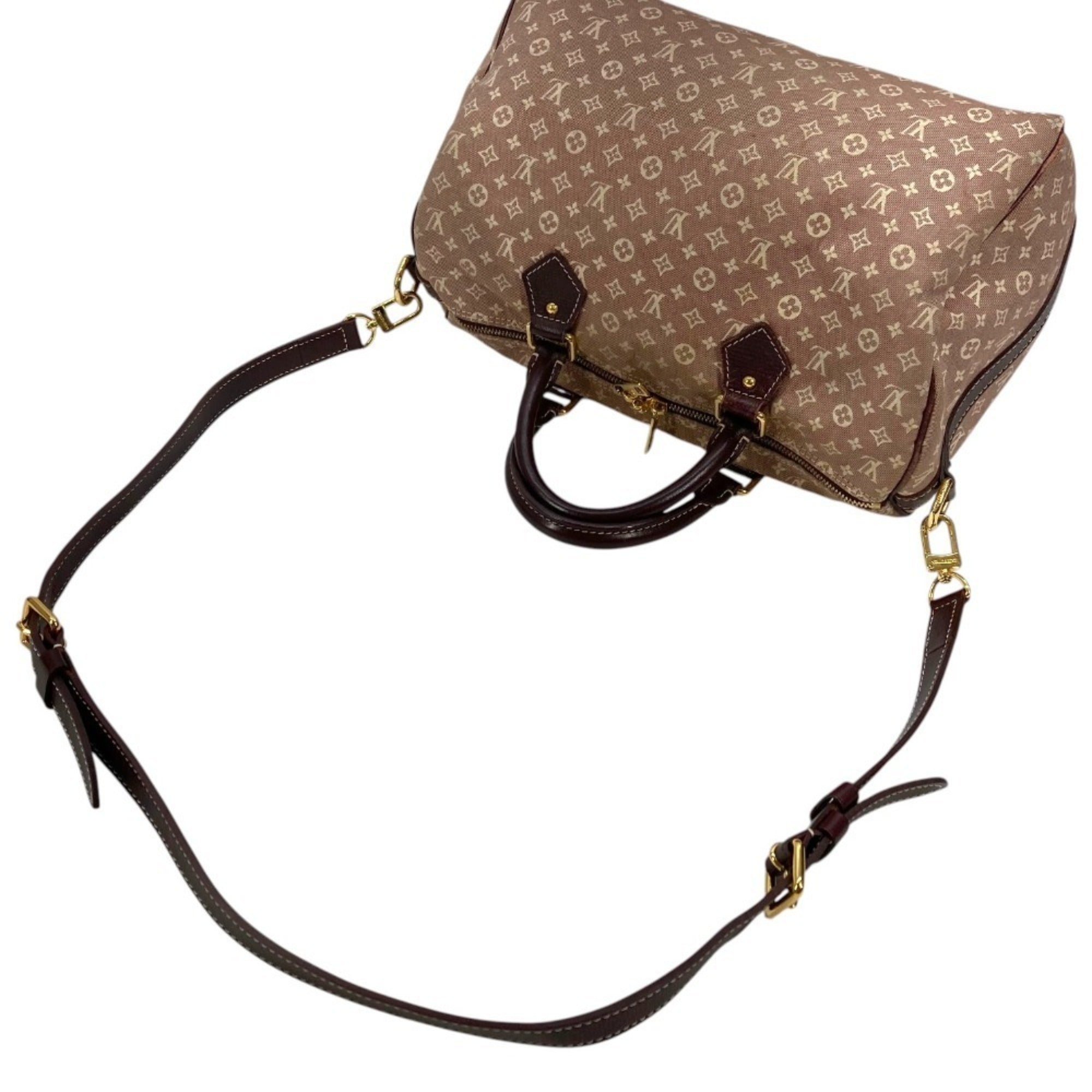 Louis Vuitton Monogram Idylle Brown Sepia Monogram Idylle Boston Bag Shoulder Bag (Pre-Owned)