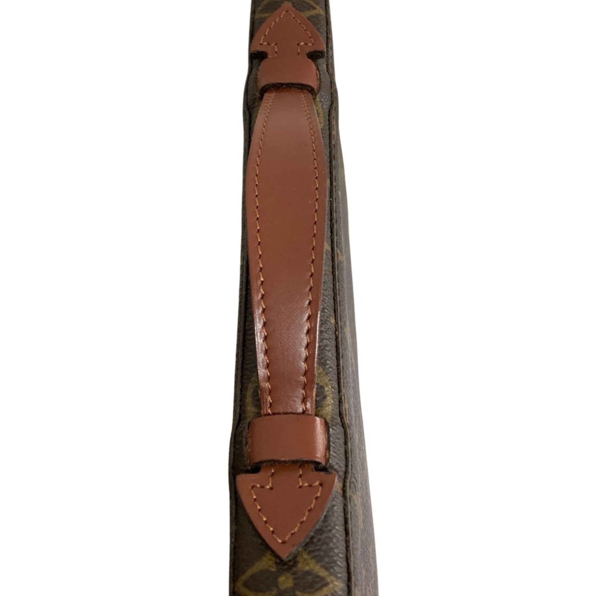 Louis Vuitton Brown Monogram Clutch Bag (Pre-Owned)