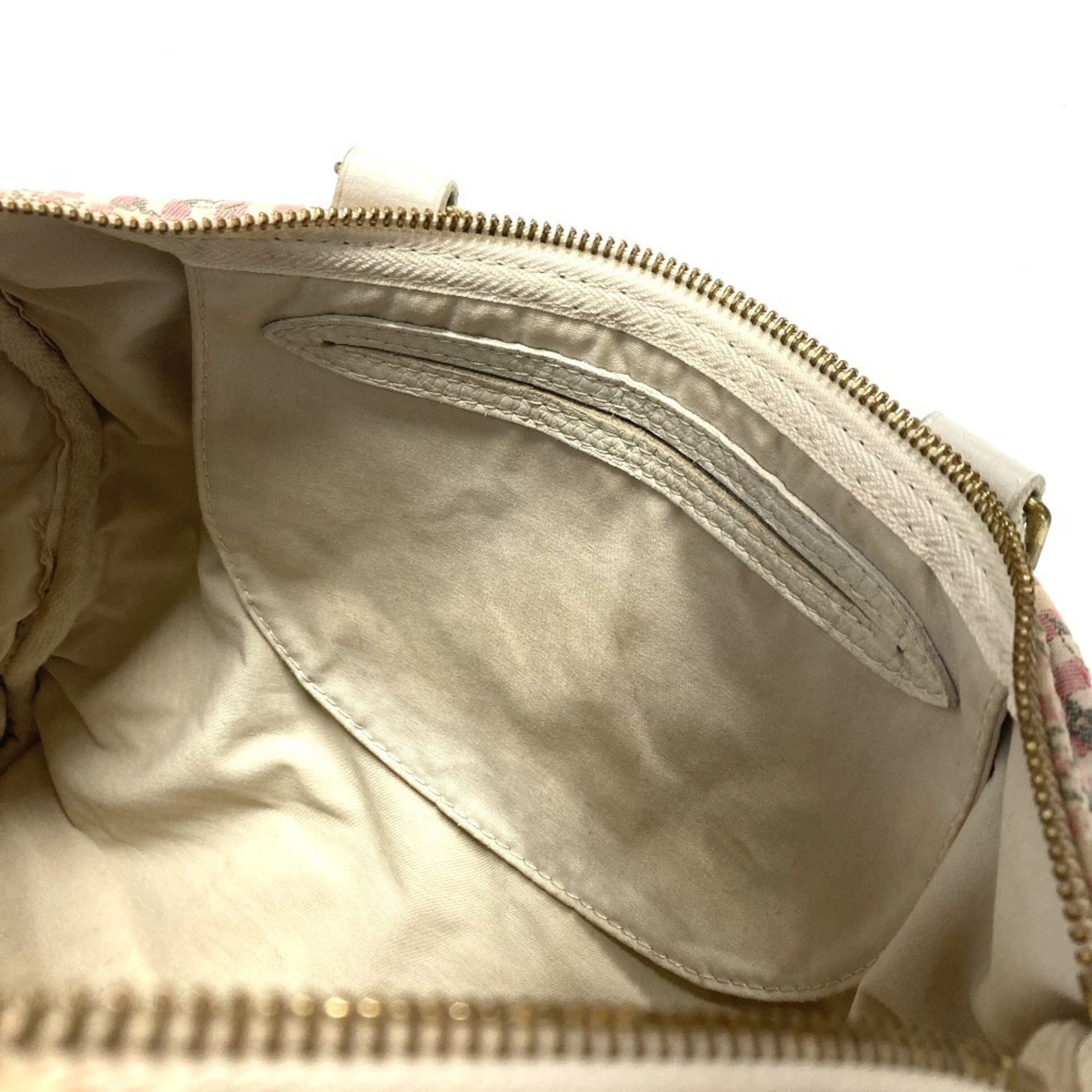 Louis Vuitton Monogram Mini Lin Pink Monogram Mini Lin Boston Bag Handbag (Pre-Owned)