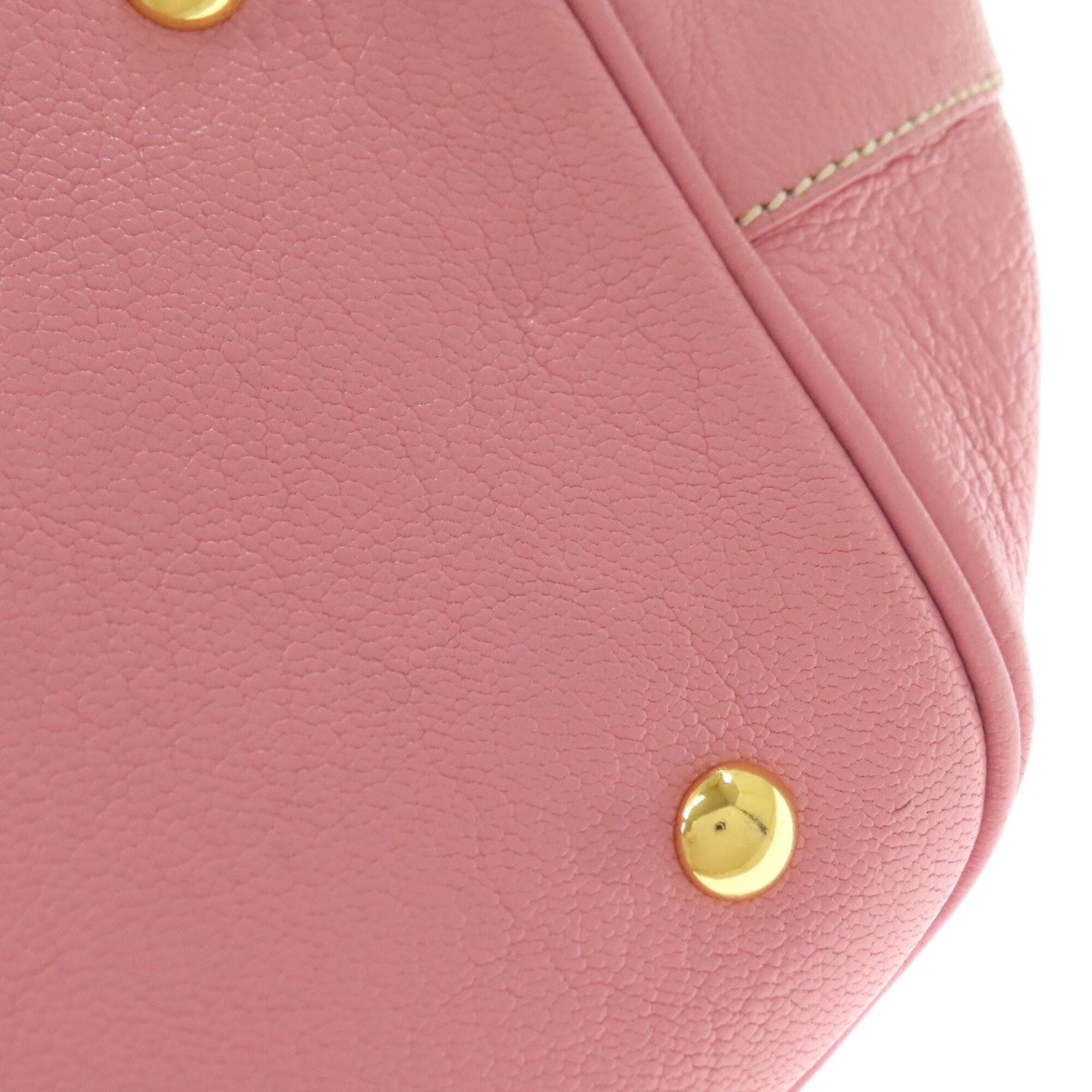 Miu Miu Pink Leather Handbag (Pre-Owned)
