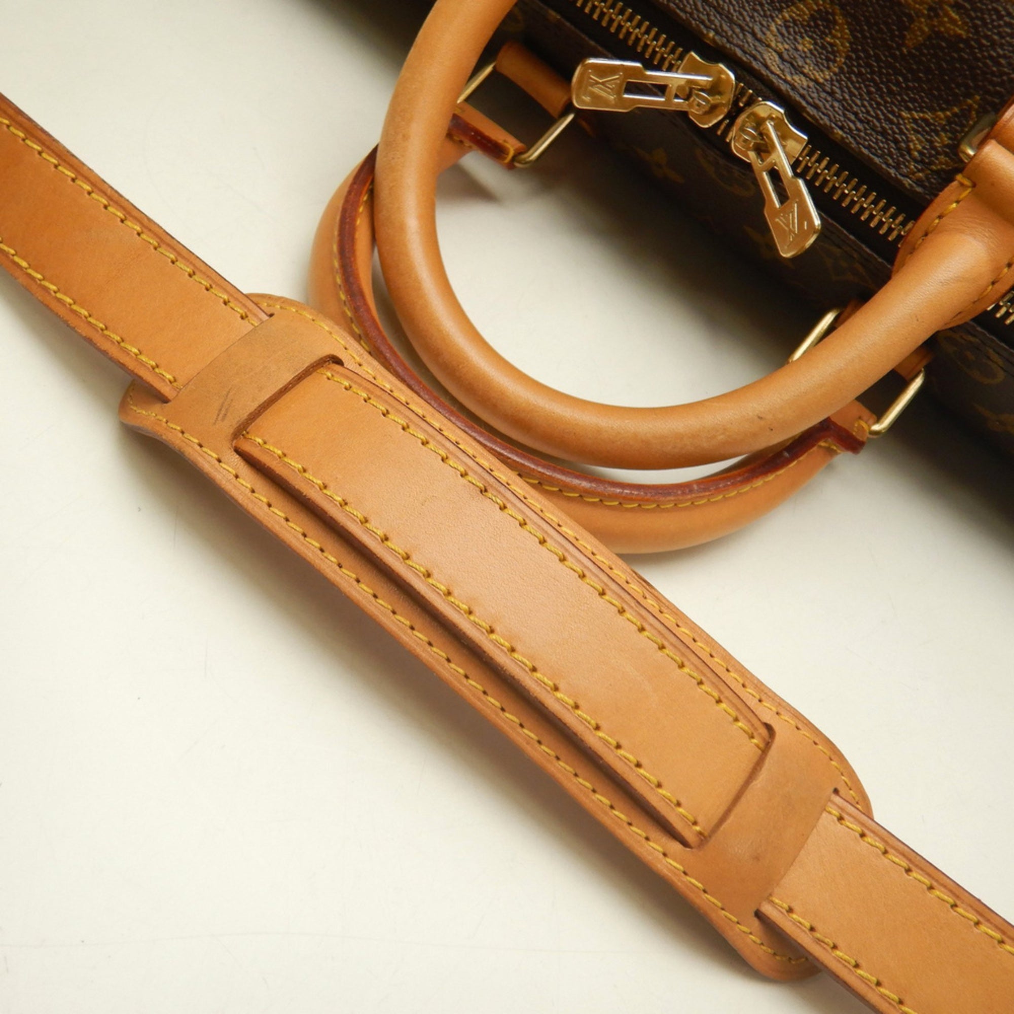 Louis Vuitton Monogram Brown Monogram Boston Bag (Pre-Owned)