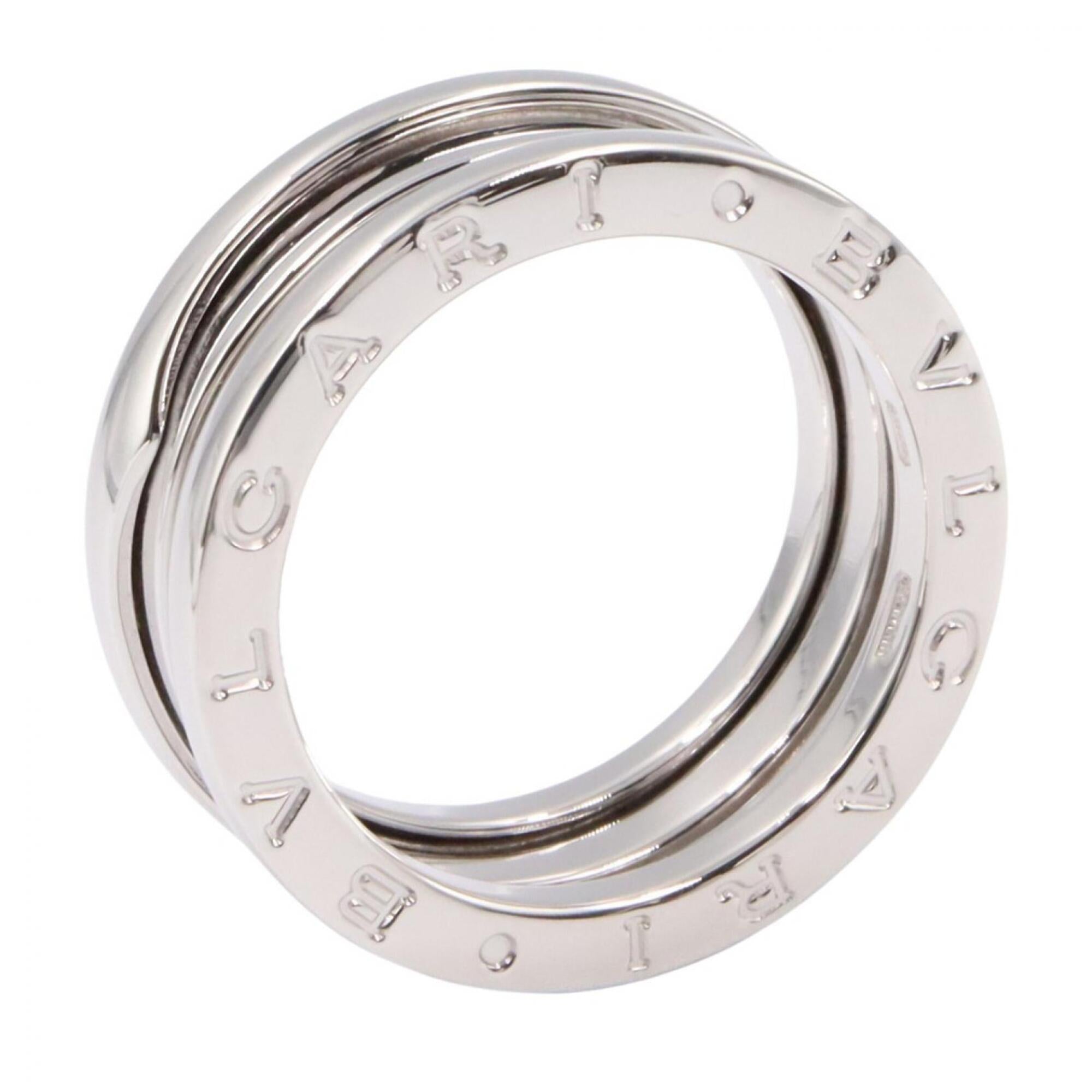 Bvlgari White Gold White Gold (18K) Band Ring (Pre-Owned)