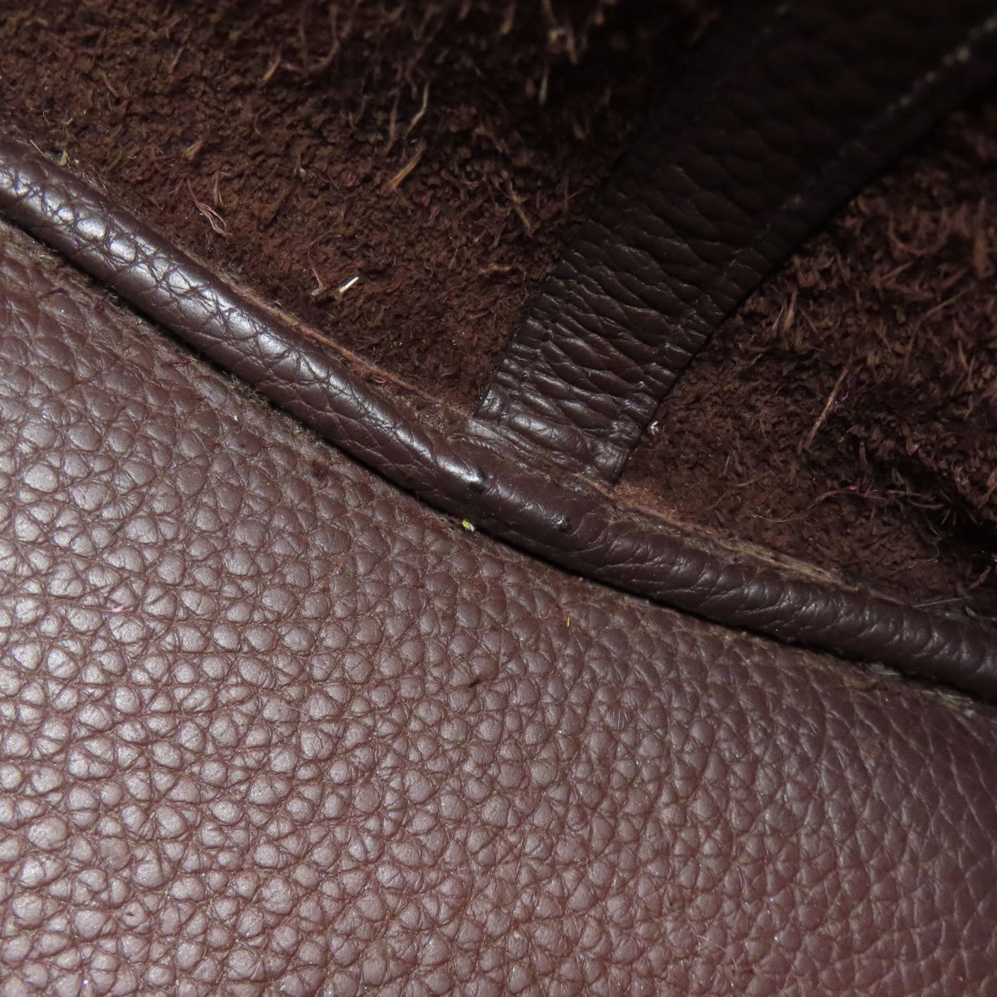 Hermes Brown Leather Handbag (Pre-Owned)