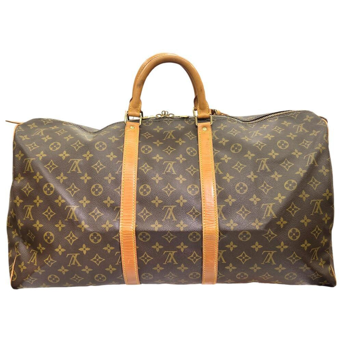 Louis Vuitton Monogram Brown Monogram Boston Bag Handbag (Pre-Owned)