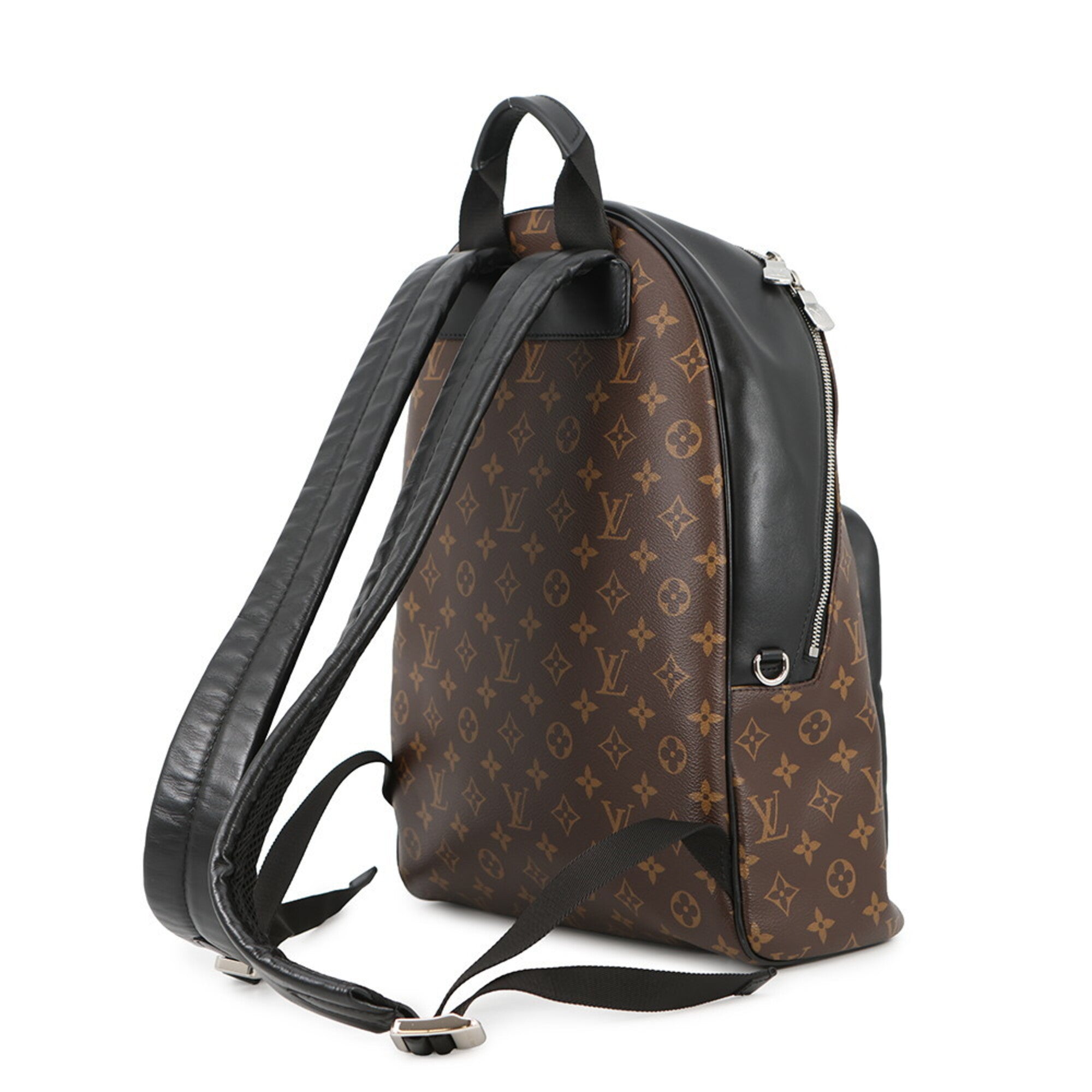 Louis Vuitton Brown Monogram Macassar Noir Monogram Backpack (Pre-Owned)