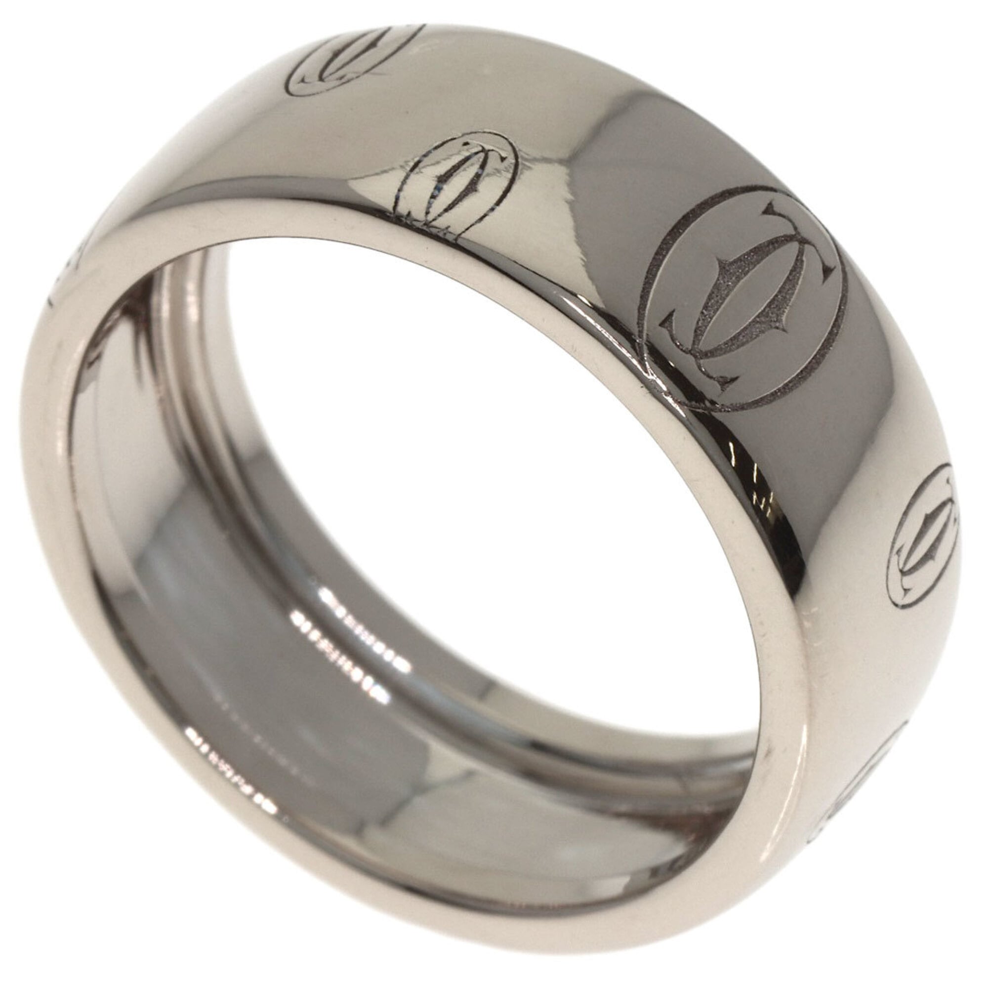 Cartier Happy Birthday White Gold (18K) Band Ring (Pre-Owned)