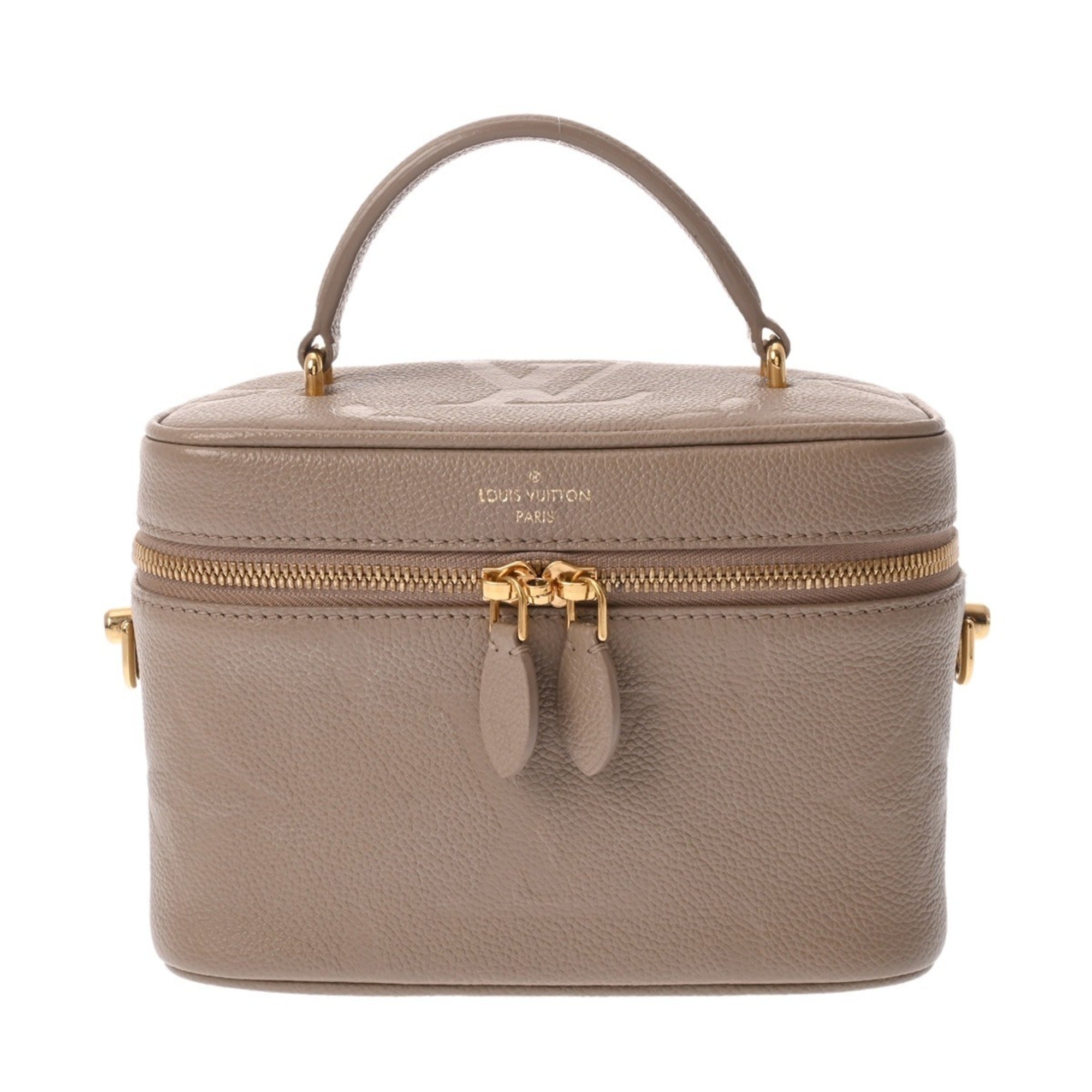 Louis Vuitton Cream Tourterelle Leather Vanity Bag (Pre-Owned)