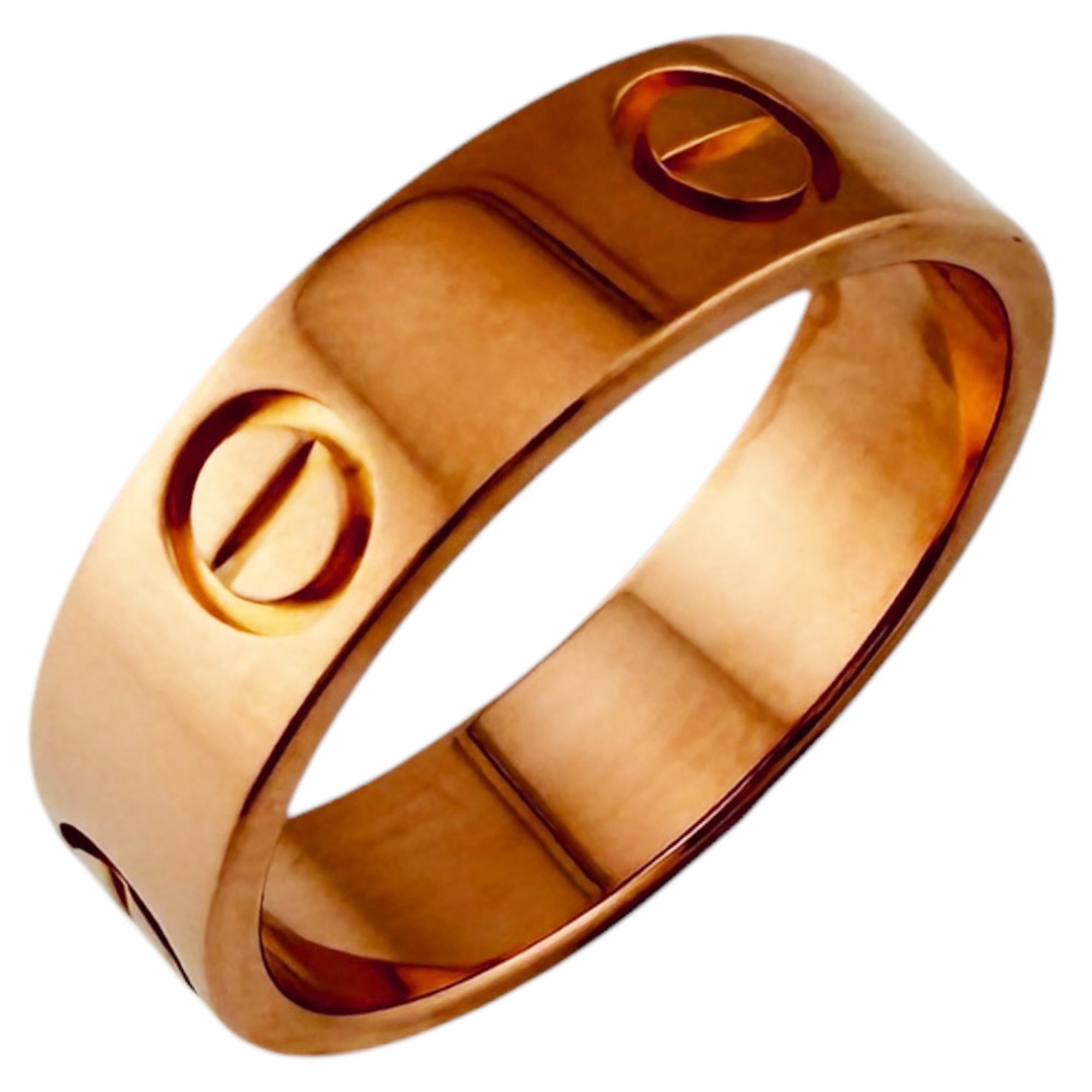 Cartier Pink Gold Pink Gold (18K) Band Ring (Pre-Owned)