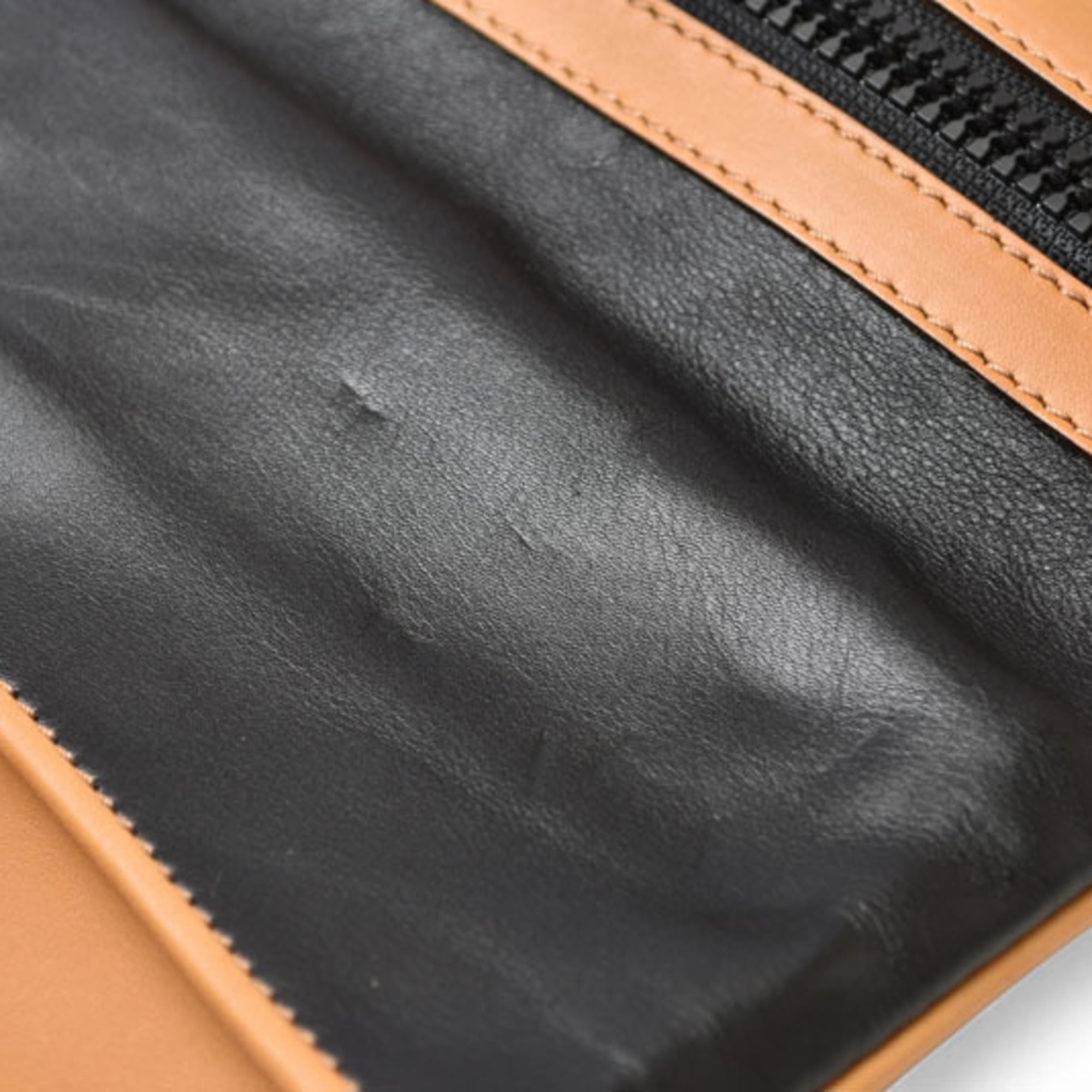 Celine Black Leather Clutch Bag Pouch (Pre-Owned)