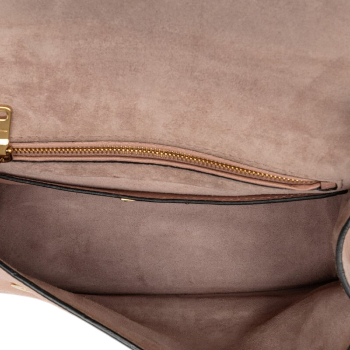 Miu Miu Light Pink Leather Rhinestone Shoulder Bag (Pre-Owned)