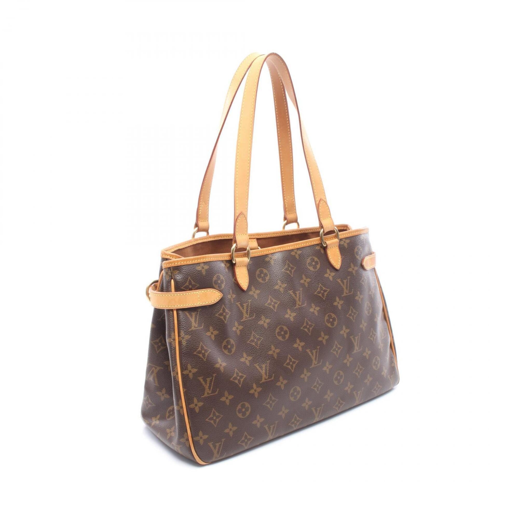 Louis Vuitton Brown Monogram Coated Canvas Handbag Shoulder Bag (Pre-Owned)