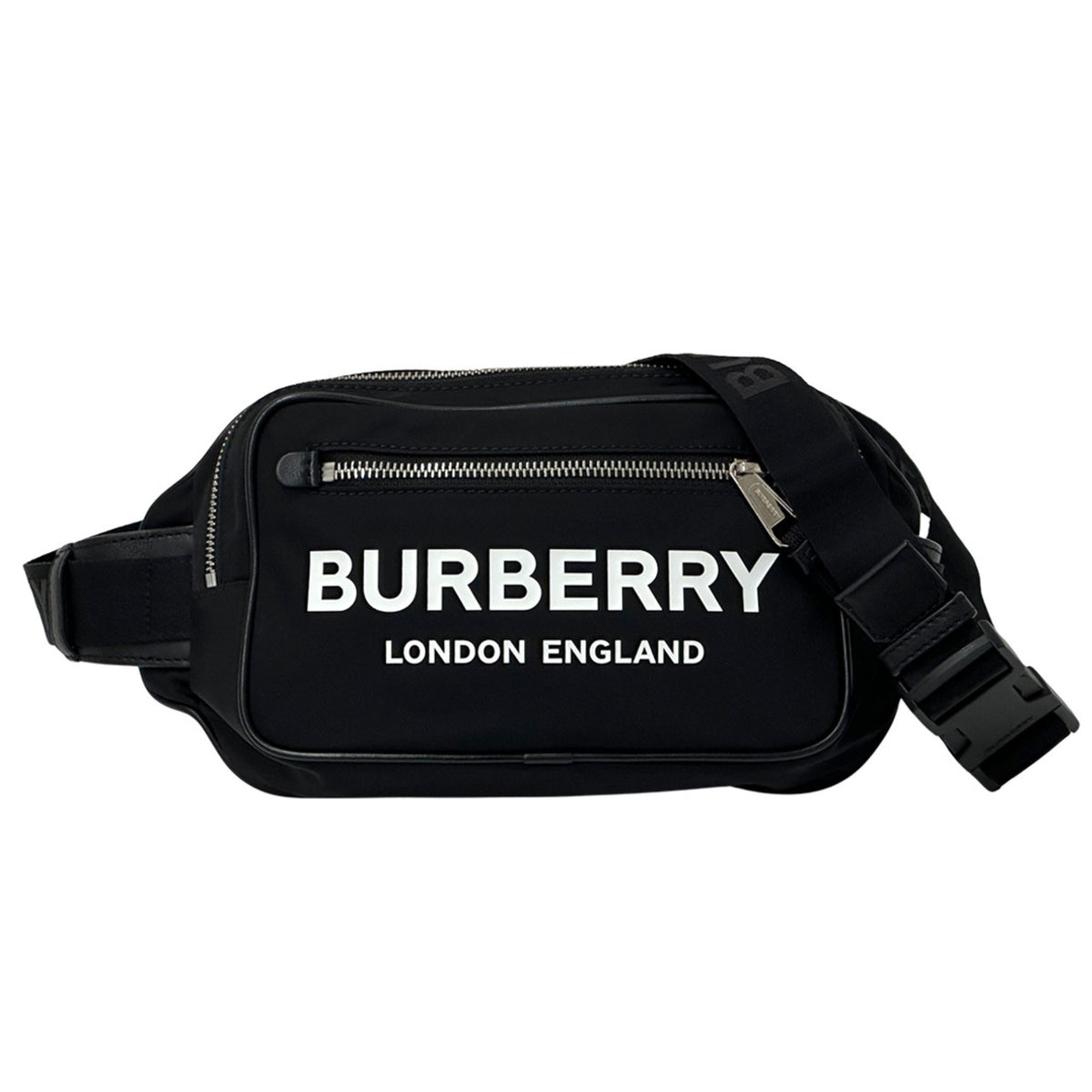Burberry Black Nylon Handbag Sling Bag (Pre-Owned)