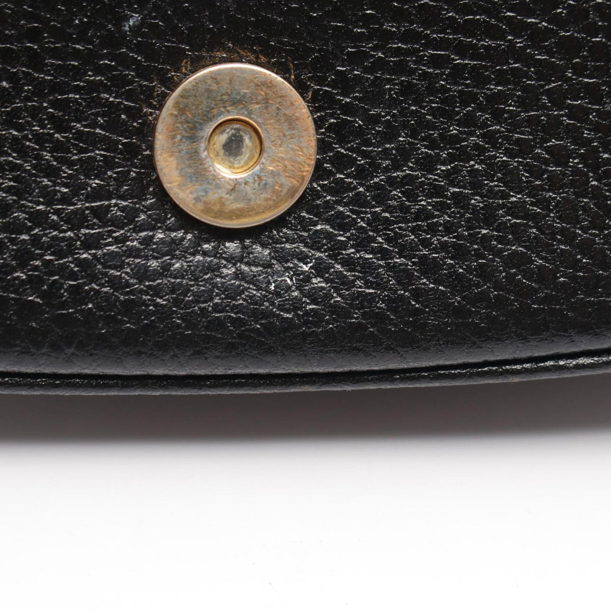 Cartier Black Leather Handbag Shoulder Bag (Pre-Owned)
