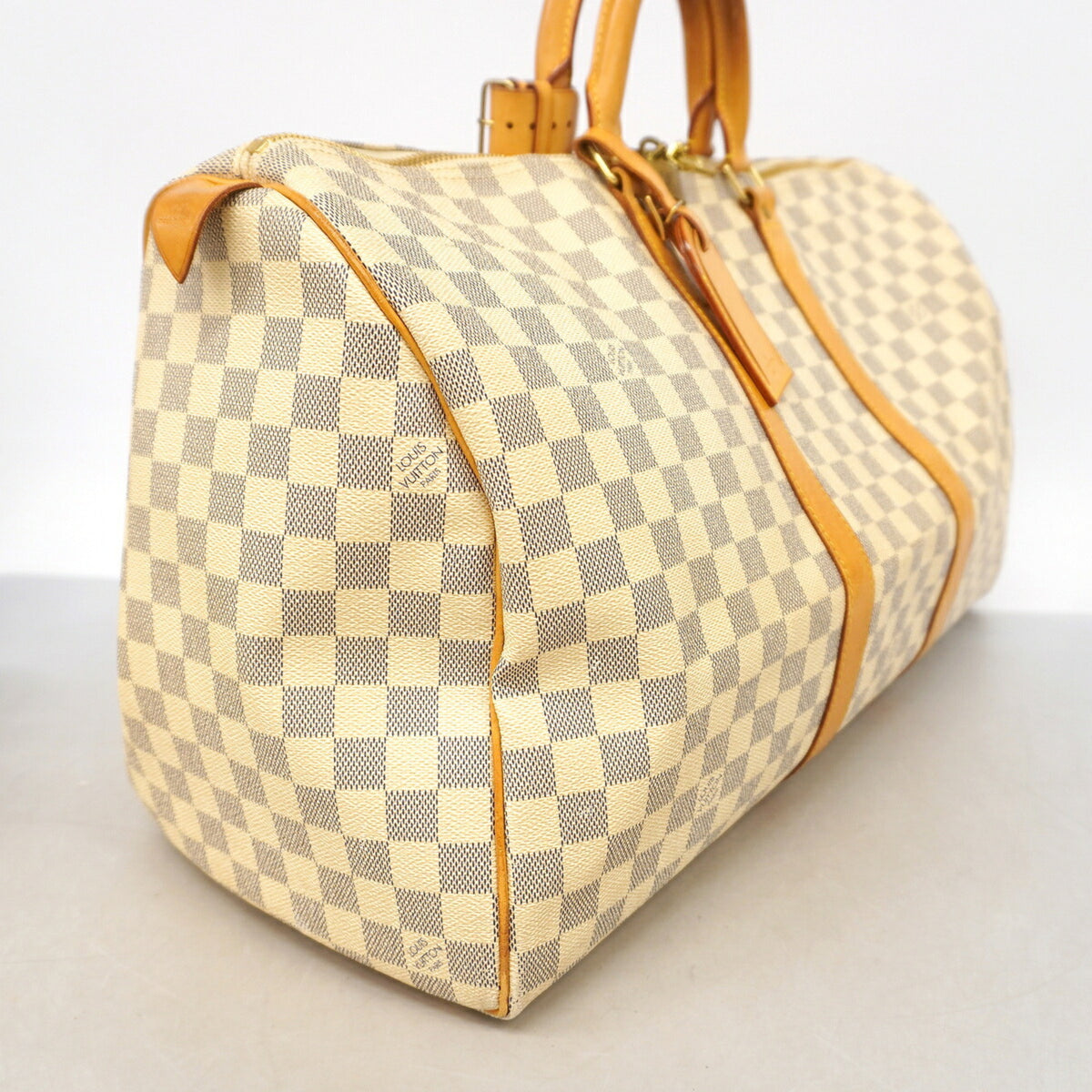 Louis Vuitton White Boston Bag (Pre-Owned)
