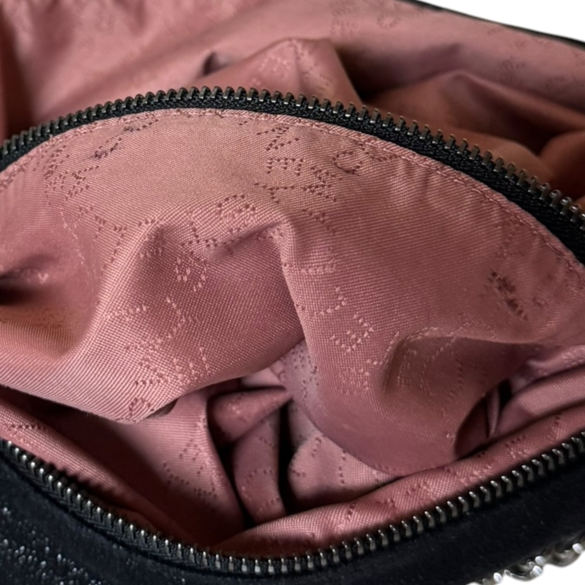 Stella Mccartney Black Polyester Shoulder Bag (Pre-Owned)