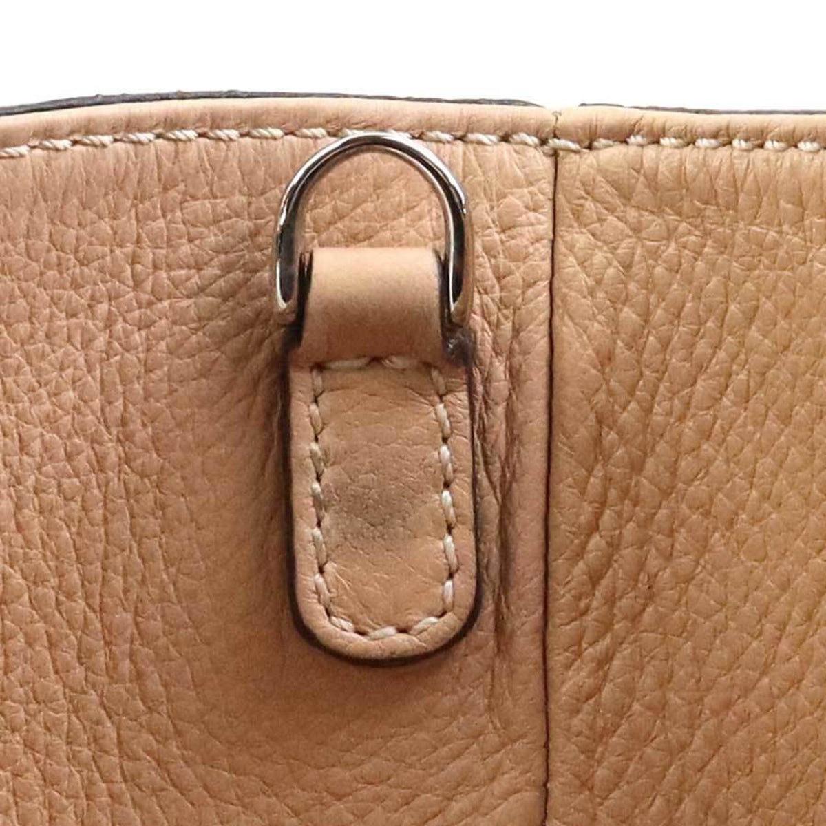 Tod's Pale Orange Leather Handbag Shoulder Bag (Pre-Owned)