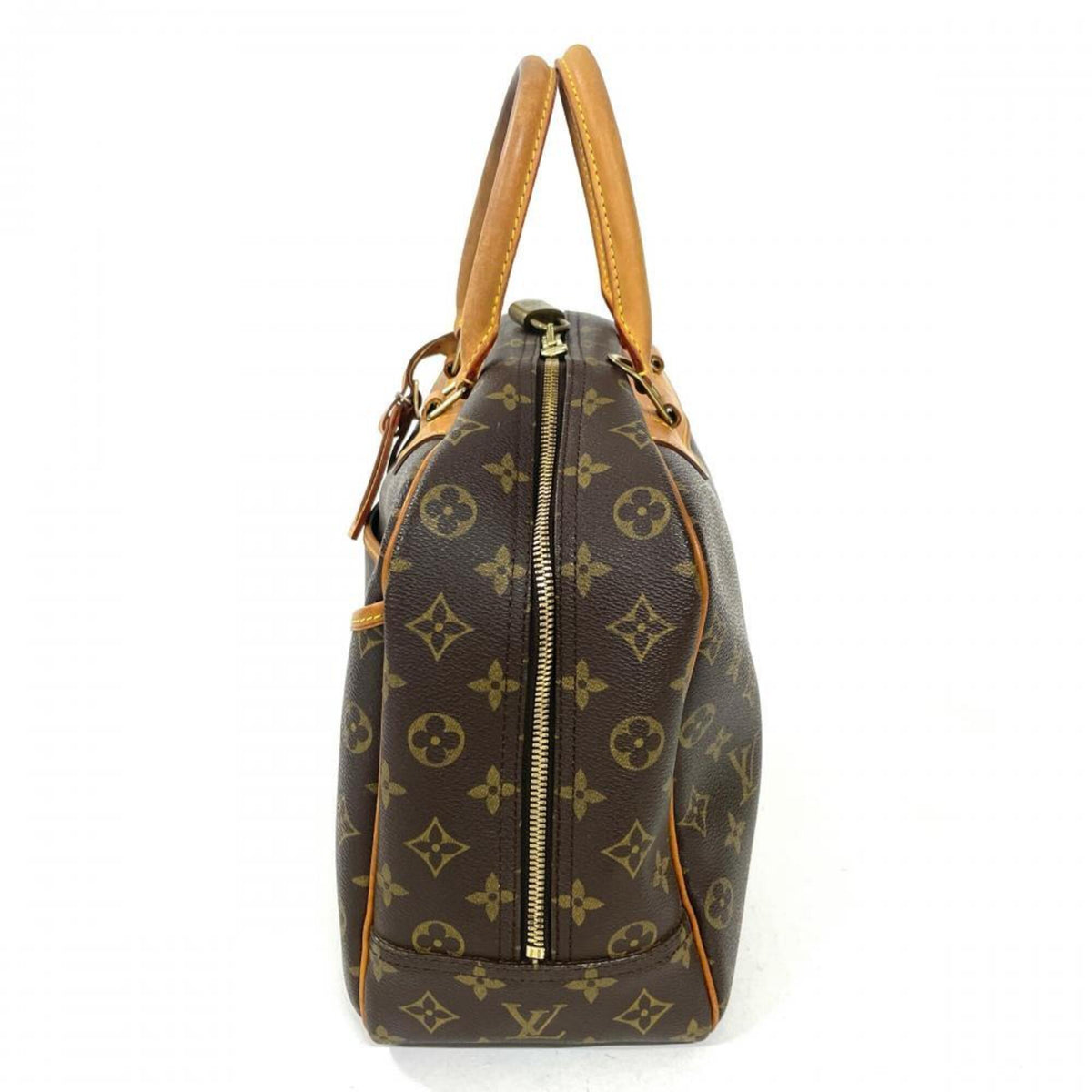 Louis Vuitton Brown Monogram Canvas Handbag (Pre-Owned)