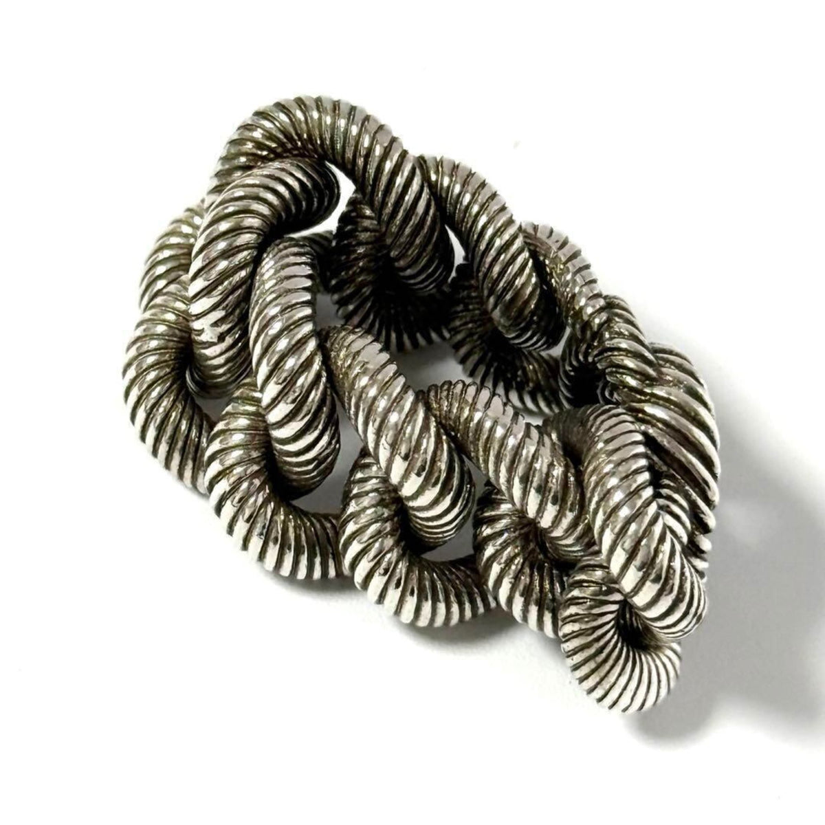 Gucci Silver 925 Band Ring (Pre-Owned)