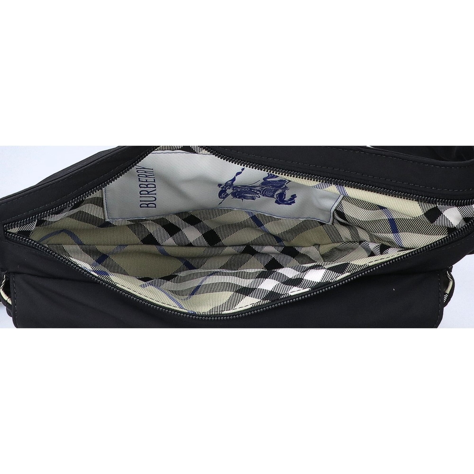 Burberry Black Nylon Sling Bag (Pre-Owned)