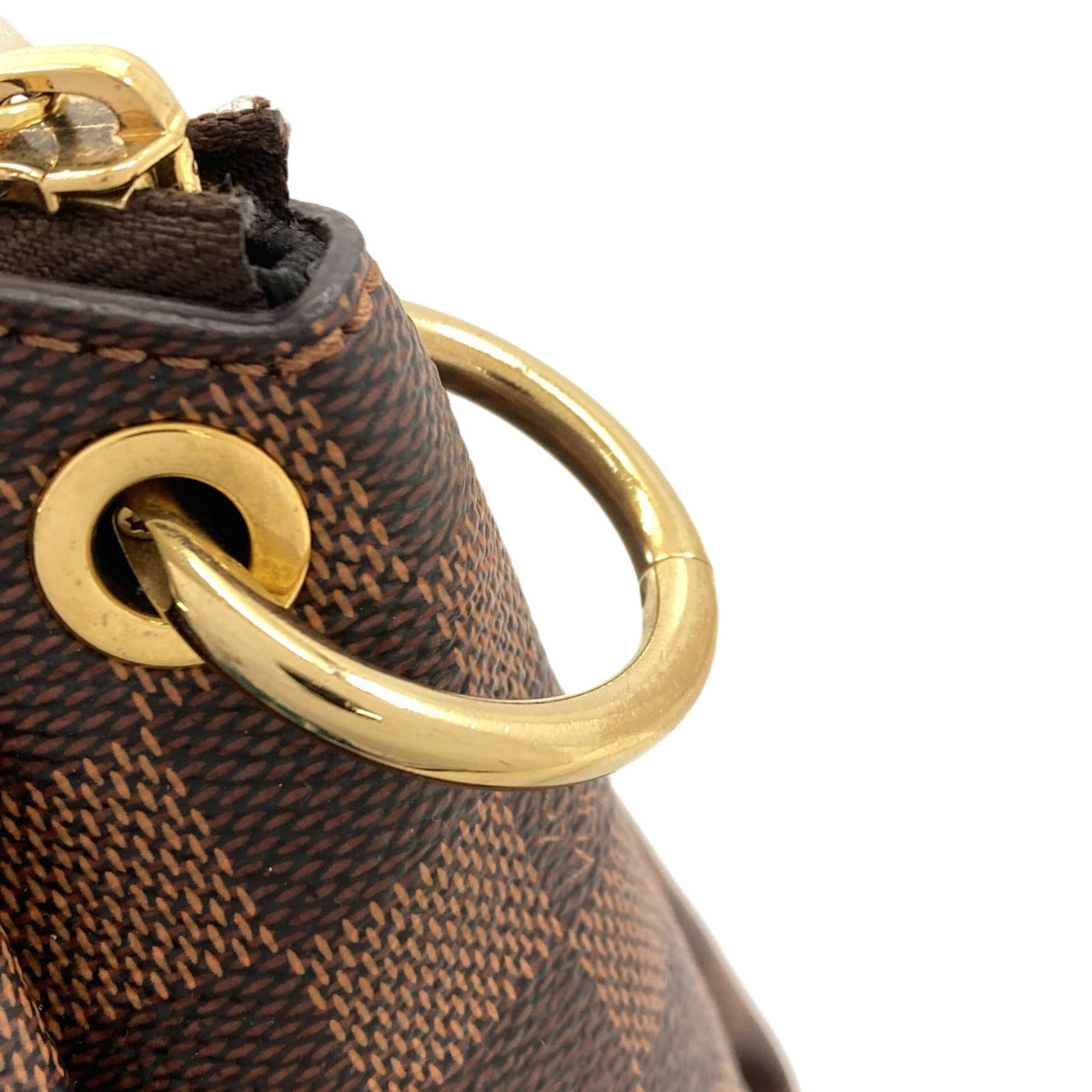 Louis Vuitton Damier Canvas Ebene Damier Canvas Handbag (Pre-Owned)