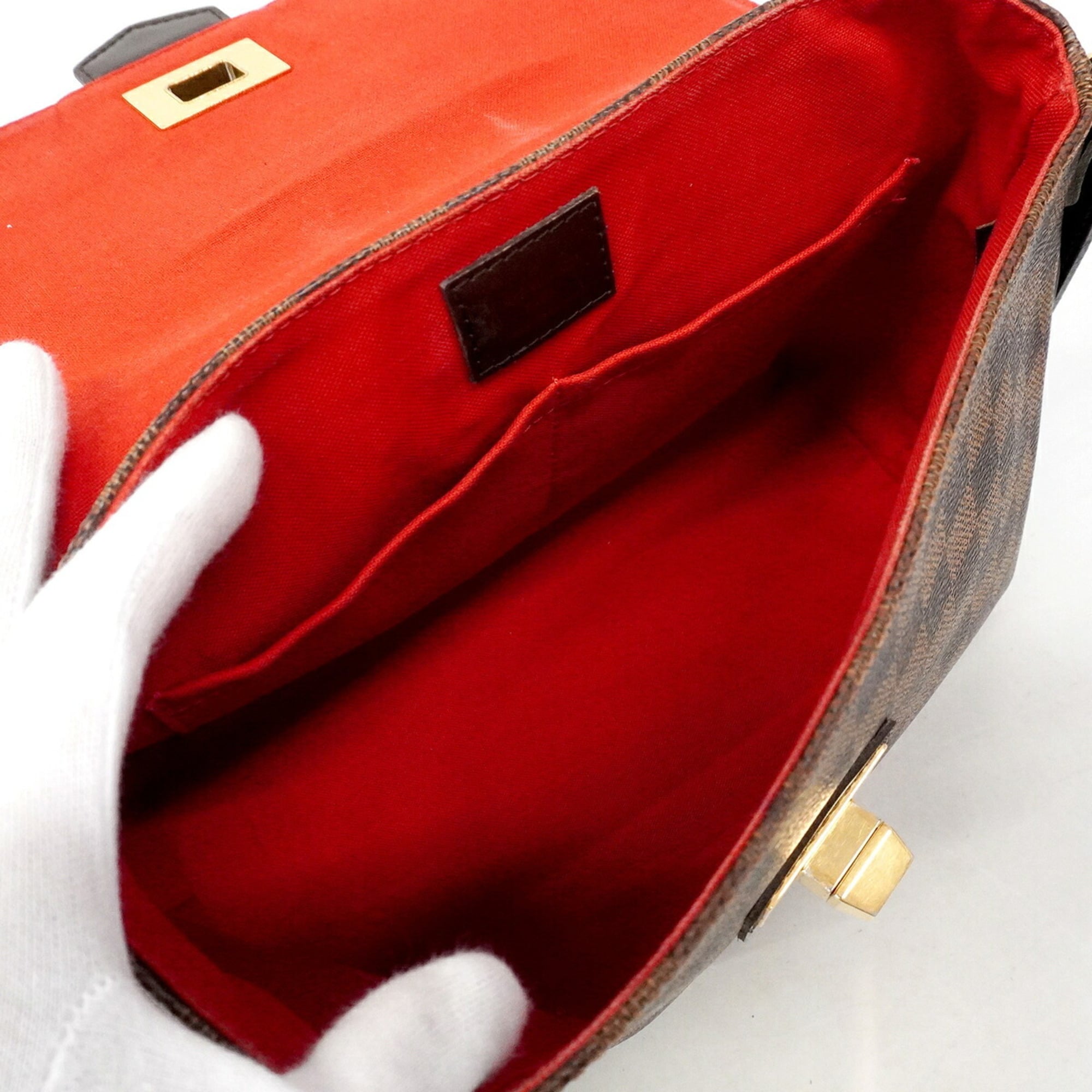 Louis Vuitton Ebene Shoulder Bag (Pre-Owned)