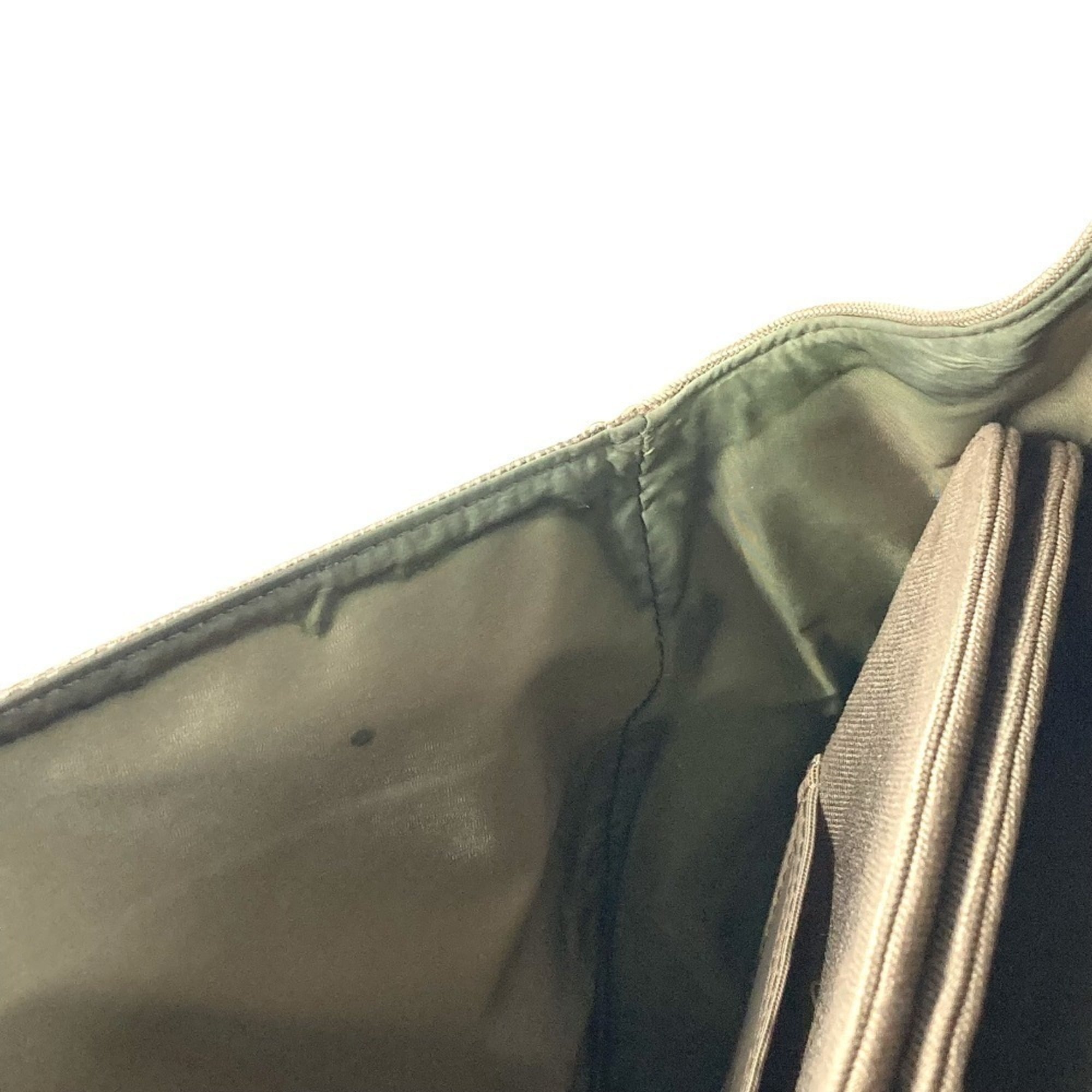Louis Vuitton Galle Khaki Sable Damier Geant Shoulder Bag (Pre-Owned)