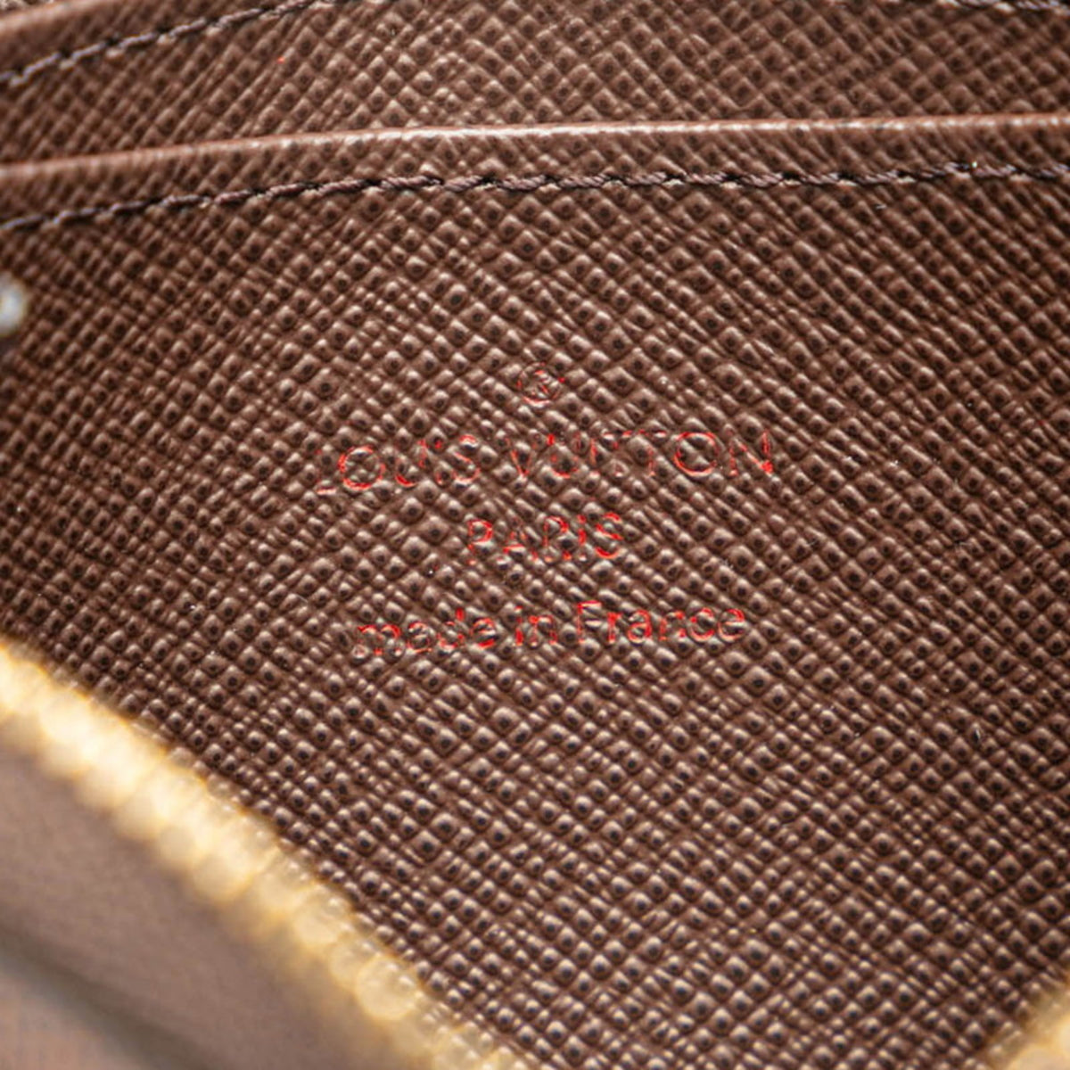 Louis Vuitton Brown Pvc Coin Purse/Coin Case (Pre-Owned)
