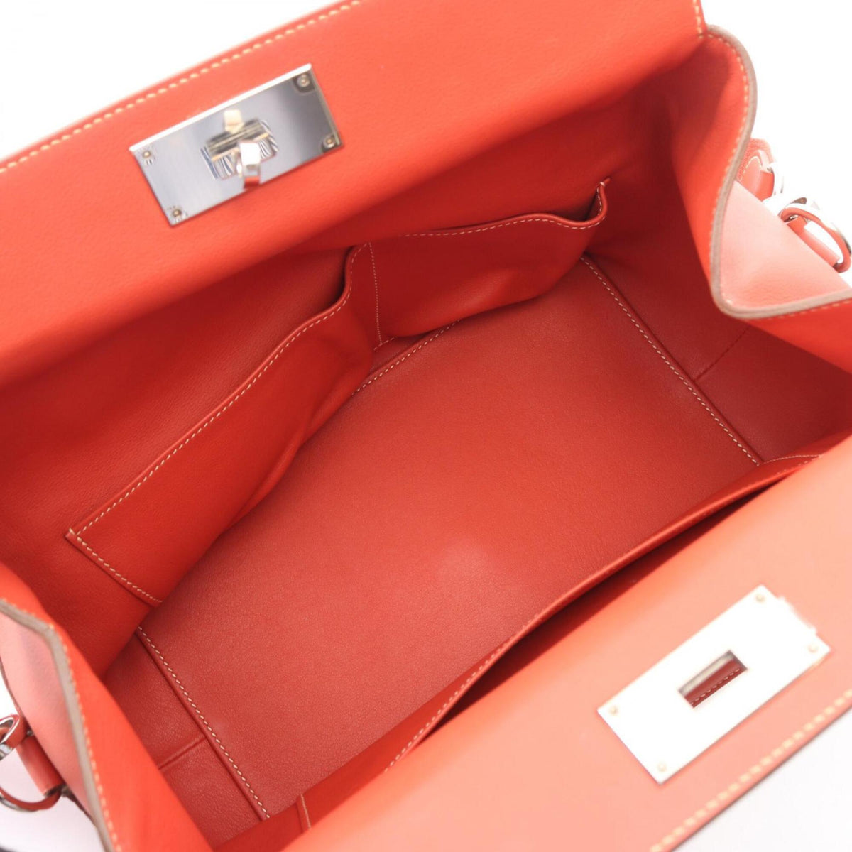 Hermes Pink Swift Leather Handbag (Pre-Owned)
