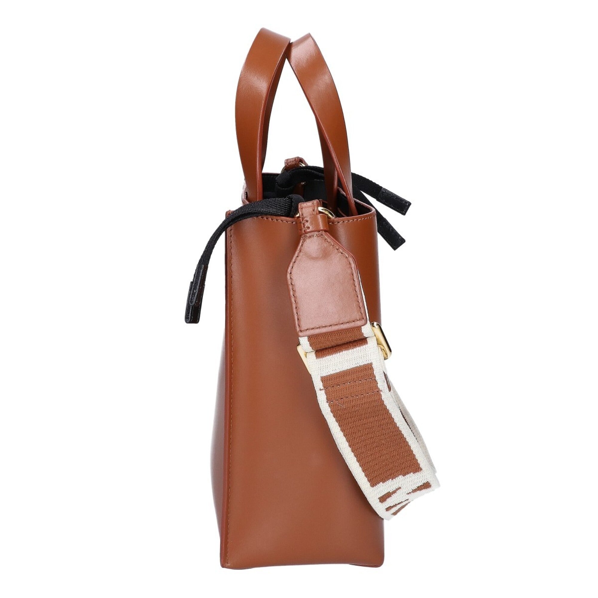 Marni Brown Leather Tote Bag (Pre-Owned)