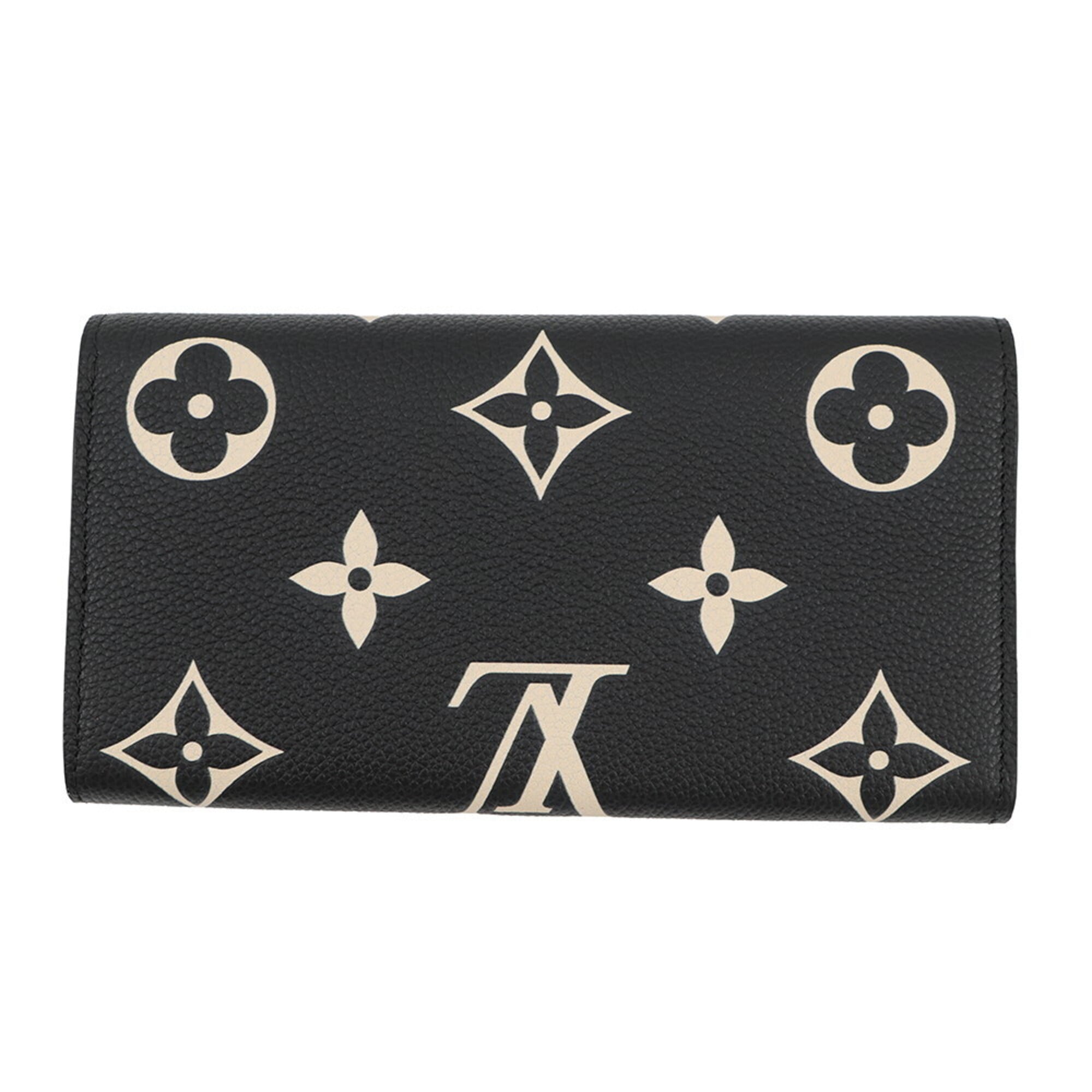 Louis Vuitton Beige Noir Monogram Empreinte Coin Purse/Coin Case (Pre-Owned)