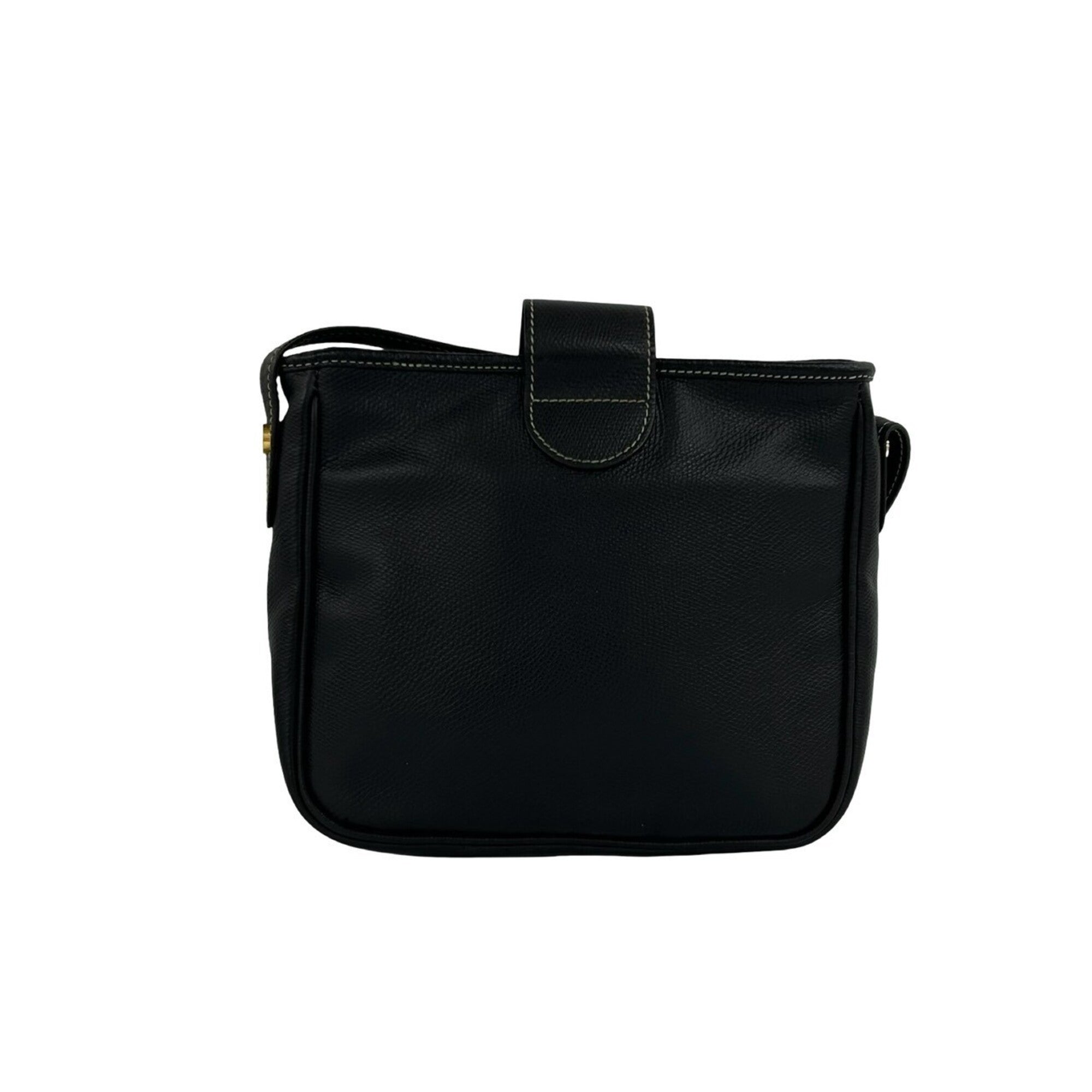 Loewe Black Leather Pochette Shoulder Bag (Pre-Owned)