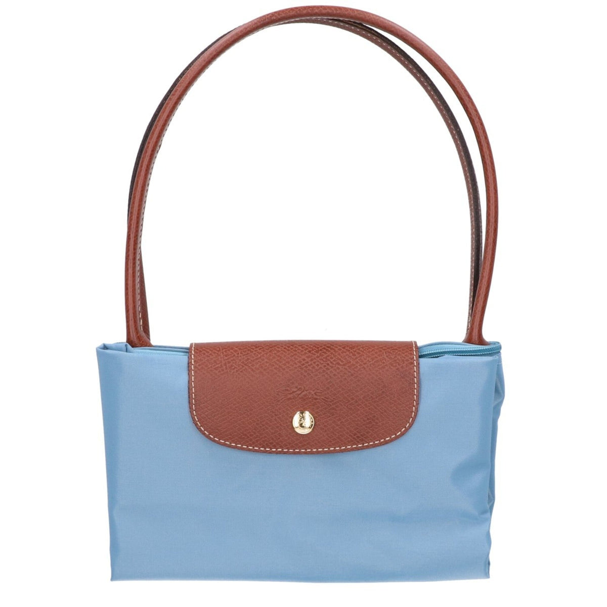 Longchamp Blue Nylon Tote Bag (Pre-Owned)