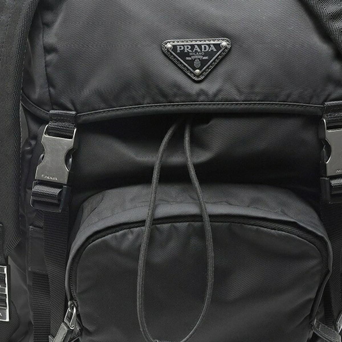 Prada Black Fabric Backpack (Pre-Owned)