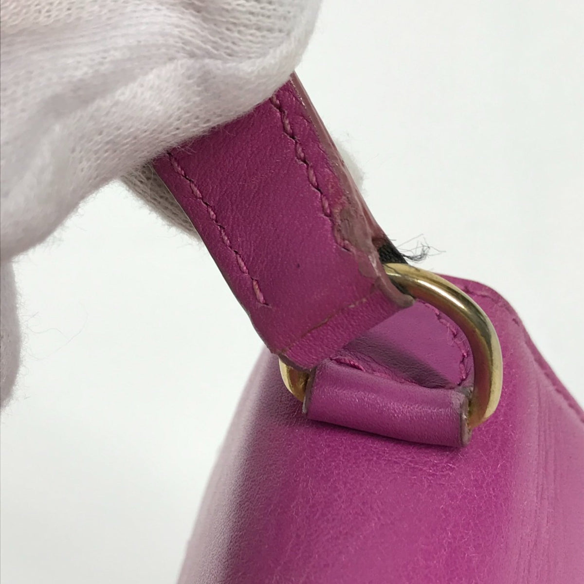Celine Purple Leather Handbag (Pre-Owned)