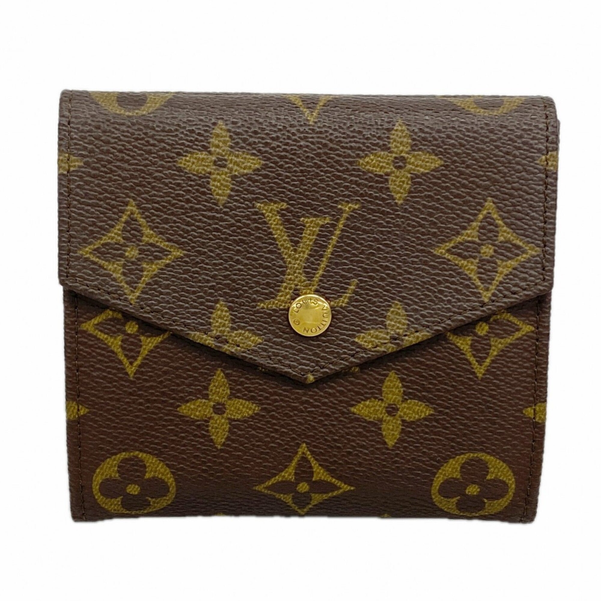 Louis Vuitton Brown Wallet (Tri-Fold) (Pre-Owned)