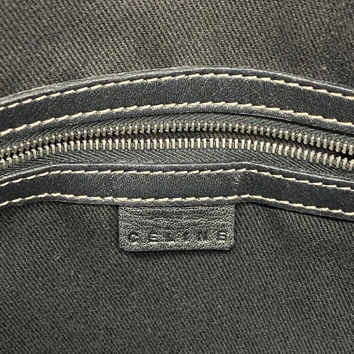 Celine Black Nylon Canvas Tote Bag (Pre-Owned)