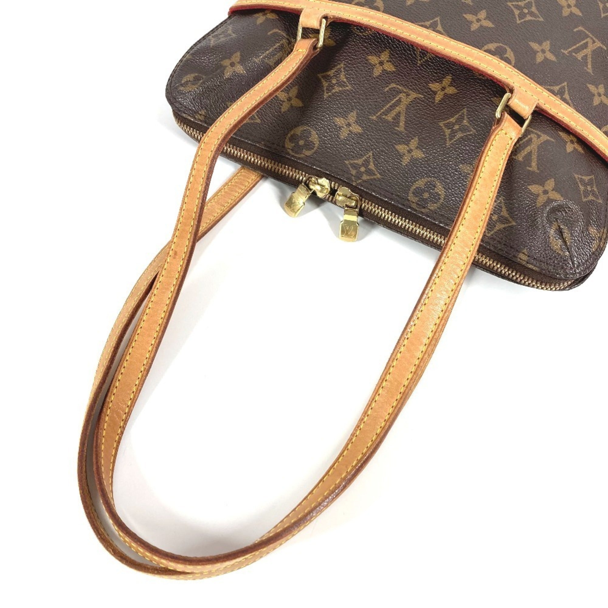 Louis Vuitton Brown Monogram Monogram Shoulder Bag Tote Bag (Pre-Owned)