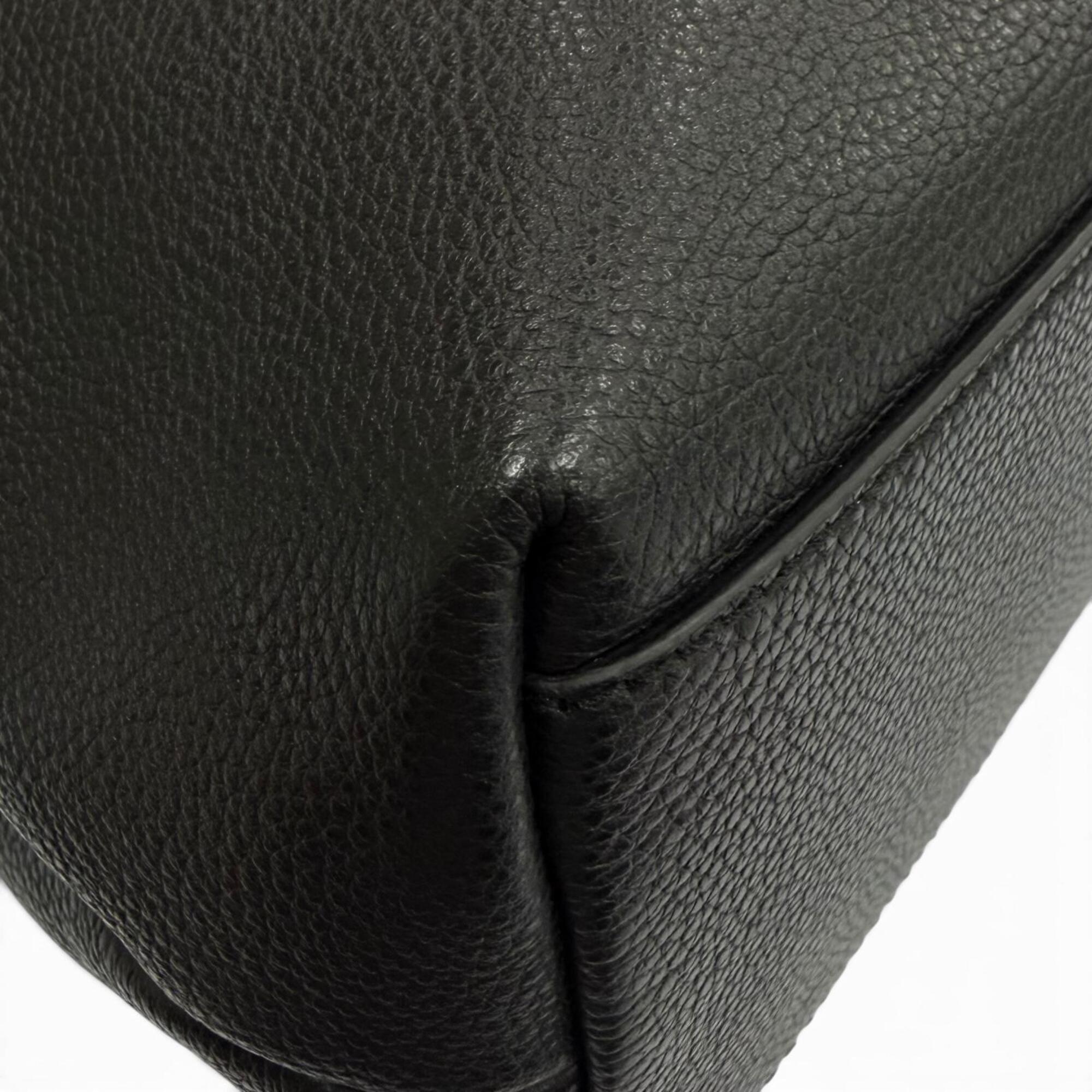 Dolce & Gabbana Black Leather Briefcase (Pre-Owned)