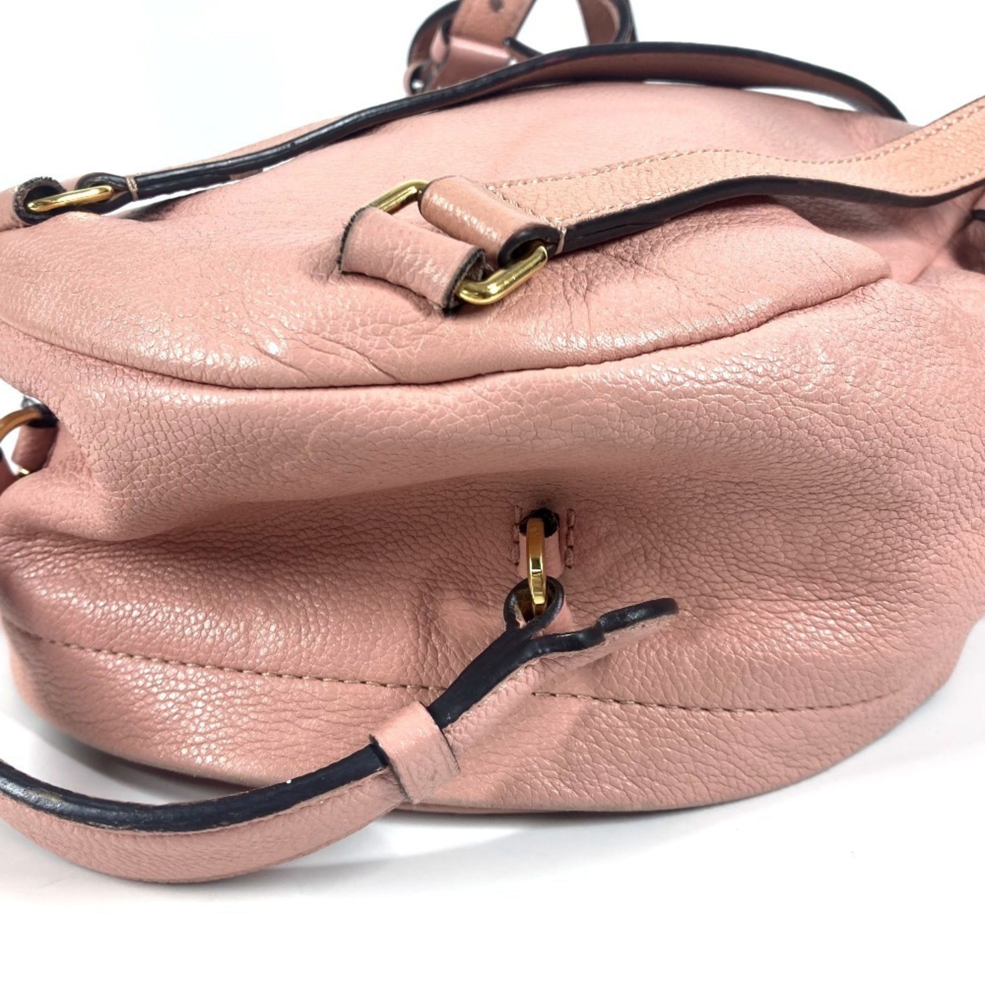 Louis Vuitton Galle Pink Monogram Empreinte Backpack (Pre-Owned)