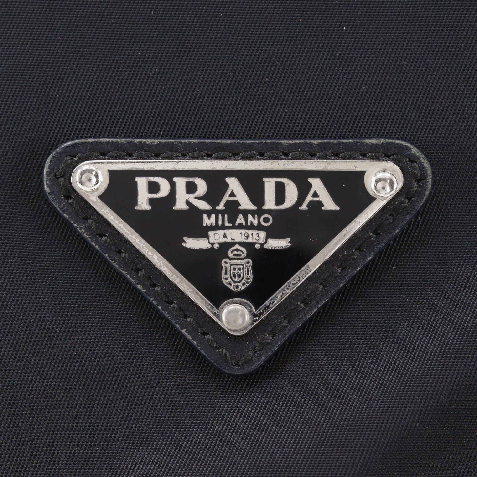 Prada Black Nylon Shoulder Bag (Pre-Owned)