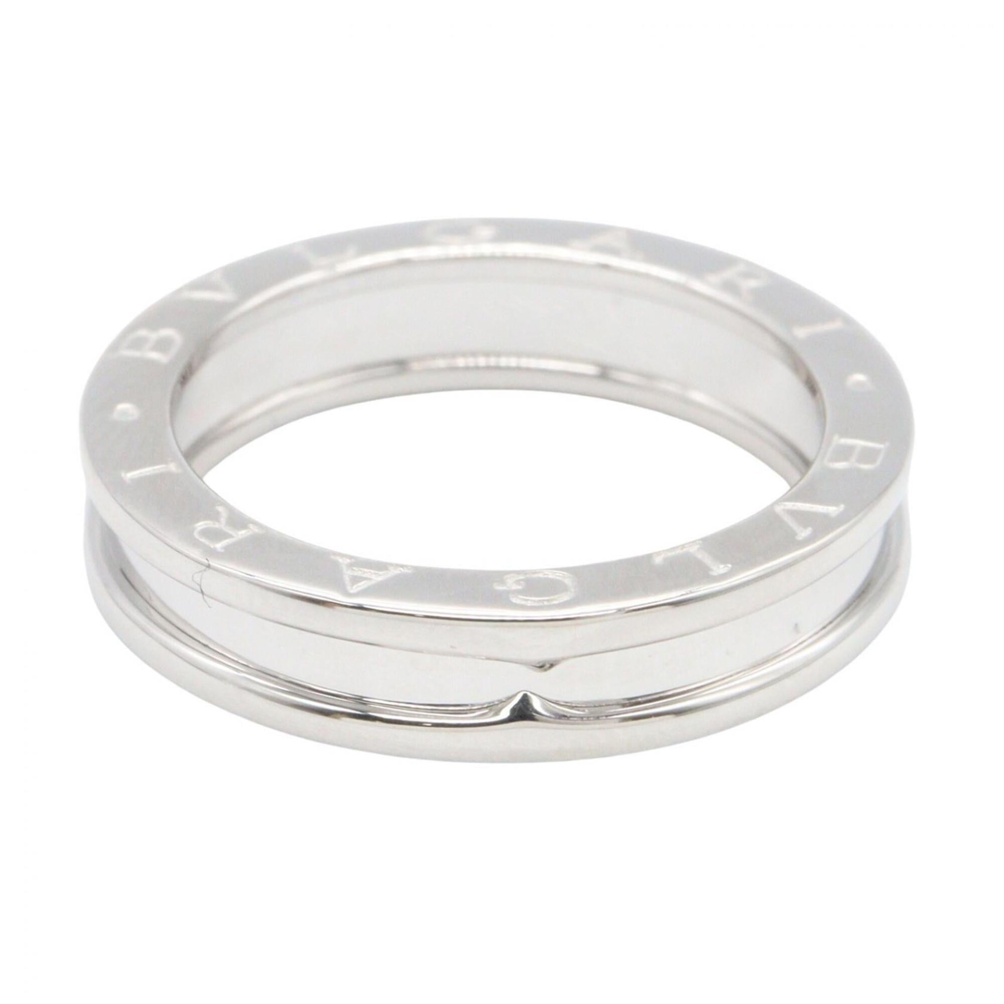 Bvlgari Silver White Gold (18K) Band Ring (Pre-Owned)
