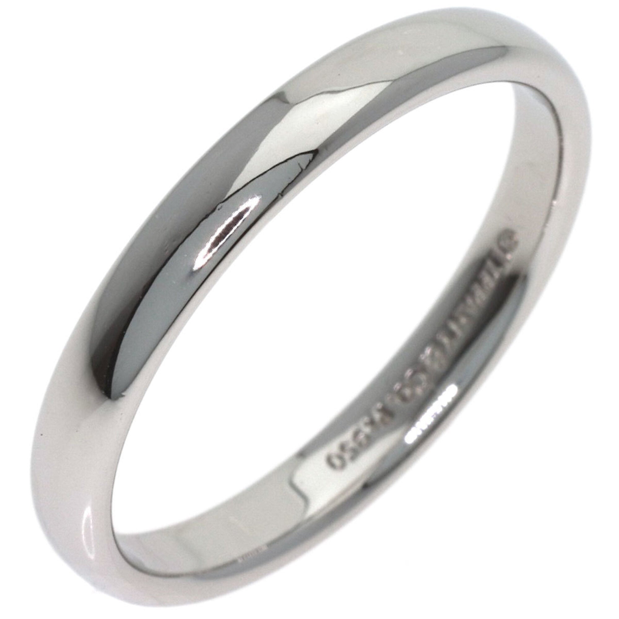 Tiffany Platinum 950 Band Ring (Pre-Owned)