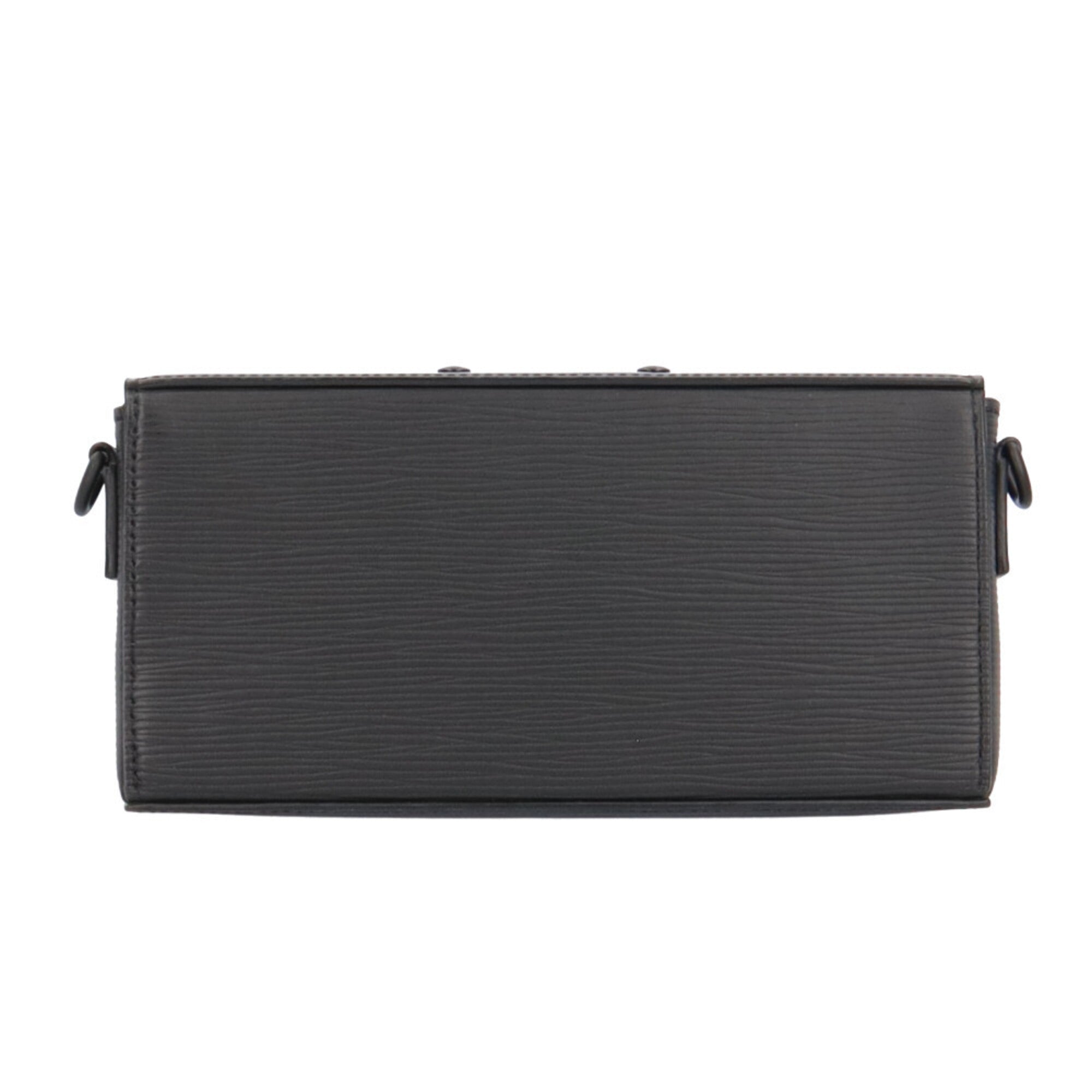 Louis Vuitton Epi Black Epi Leather Monogram Eclipse Long Wallet (Bi-Fold) (Pre-Owned)