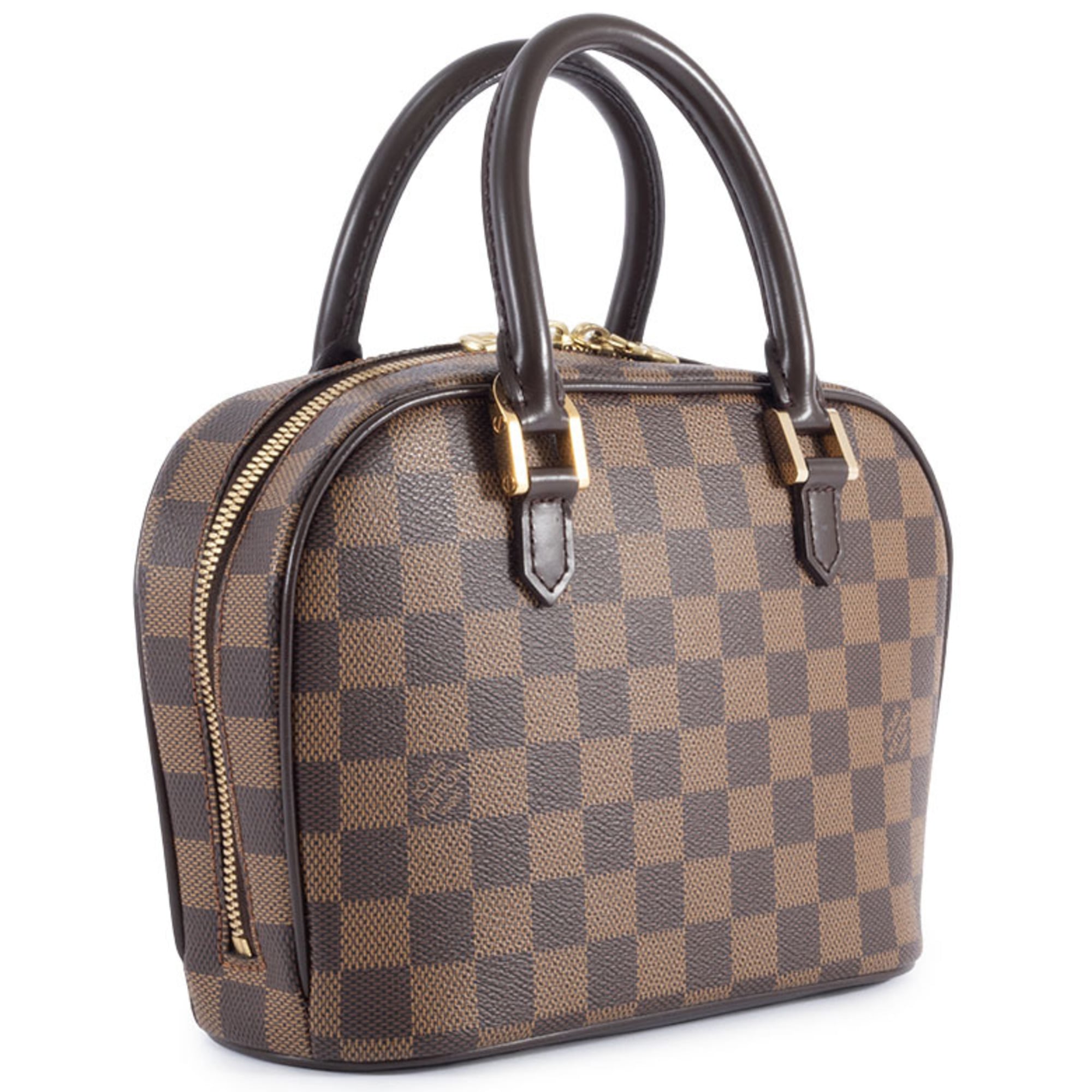 Louis Vuitton Damier Damier Canvas Ebene Handbag (Pre-Owned)
