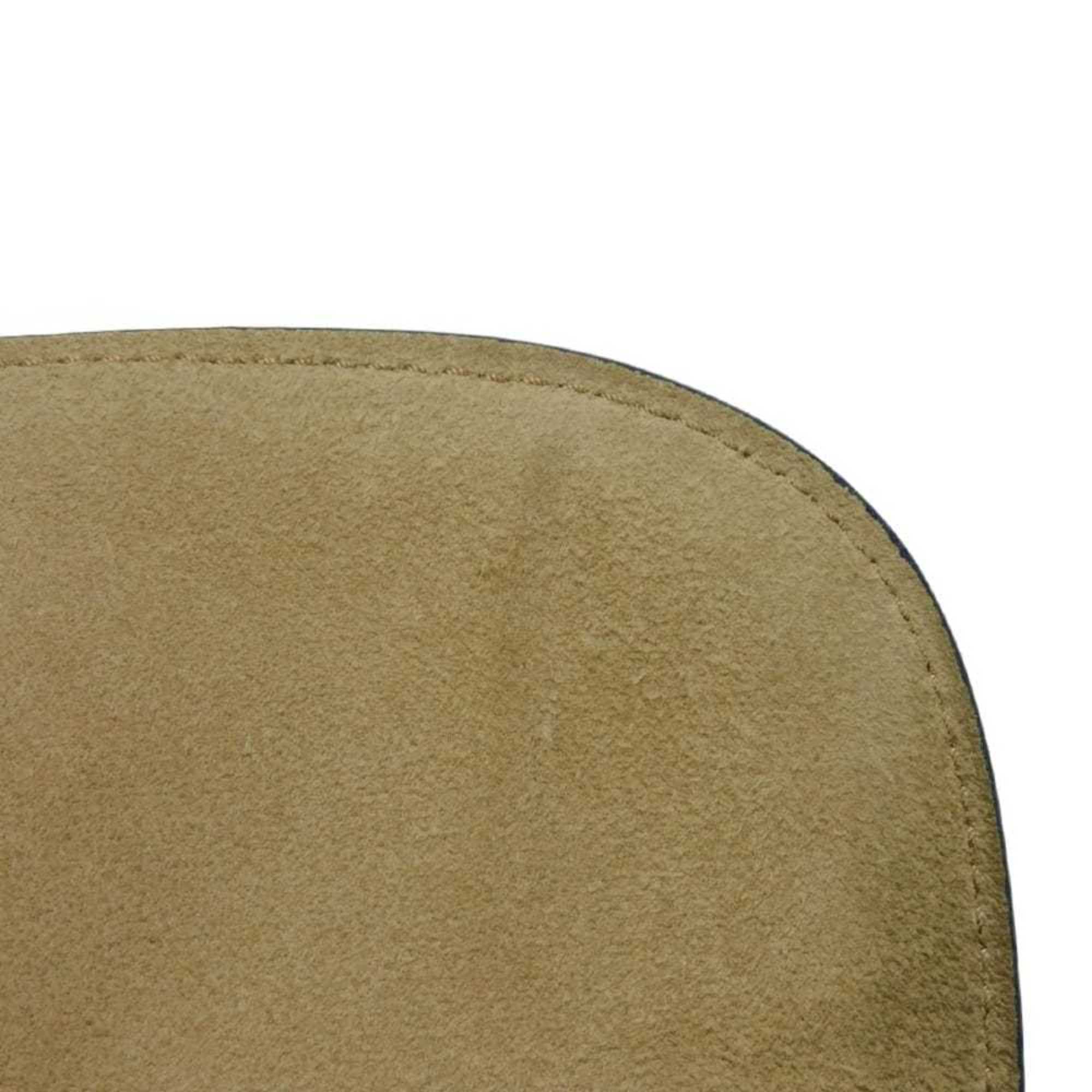 Prada Brown Canvas Leather Shoulder Bag (Pre-Owned)